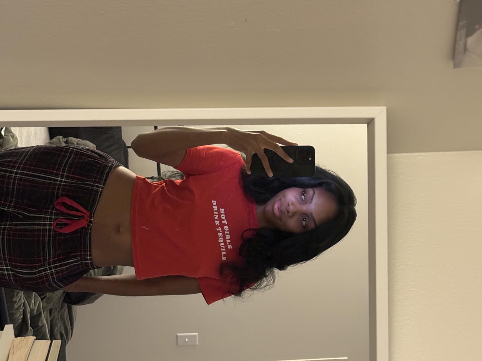 Sensationnel What Lace 13x6 Wig - Latisha | 1B OFFBLACK, Lace Front, Hand-Tied, Synthetic, Natural Density Pre-Plucked Hairline, Glueless customer photo 1