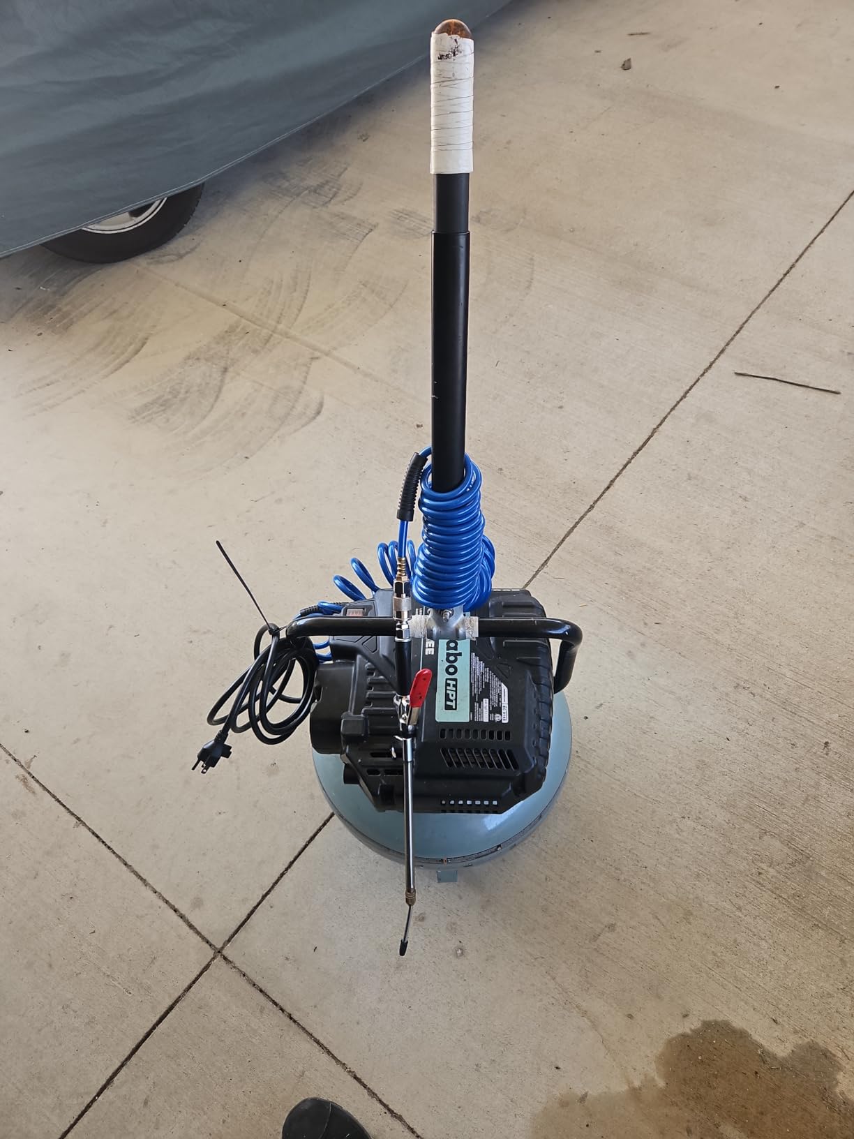 Metabo HPT Portable Pancake Air Compressor, 6 Gallon 200 PSI (EC914S) customer photo 2
