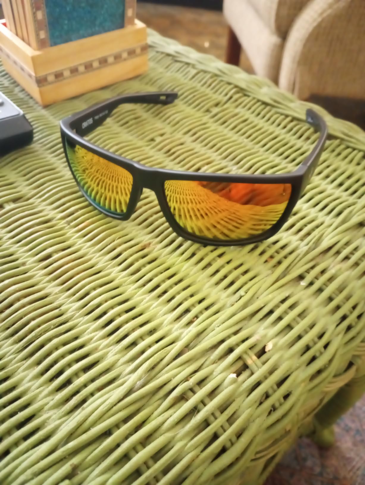 TOREGE Polarized Sports Sunglasses for Men and Women Cycling Running Golf Fishing Sunglasses TR26 customer photo 2