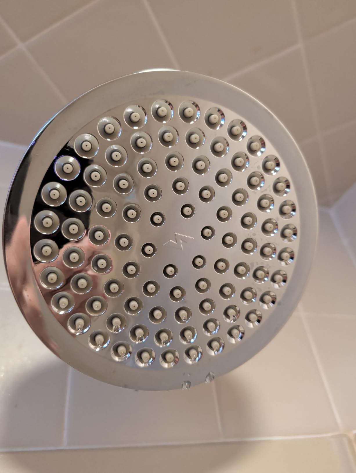 SparkPod Rain Shower Head, 6 Inch Round, Midnight Black Matte Finish | High Pressure Shower Heads, 90 Nozzles, Adjustable Showerhead, No Tools Needed, Universal Connection customer photo 1