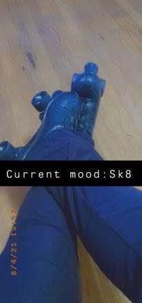 YYW High Top PU Leather Roller Skates customer photo 1