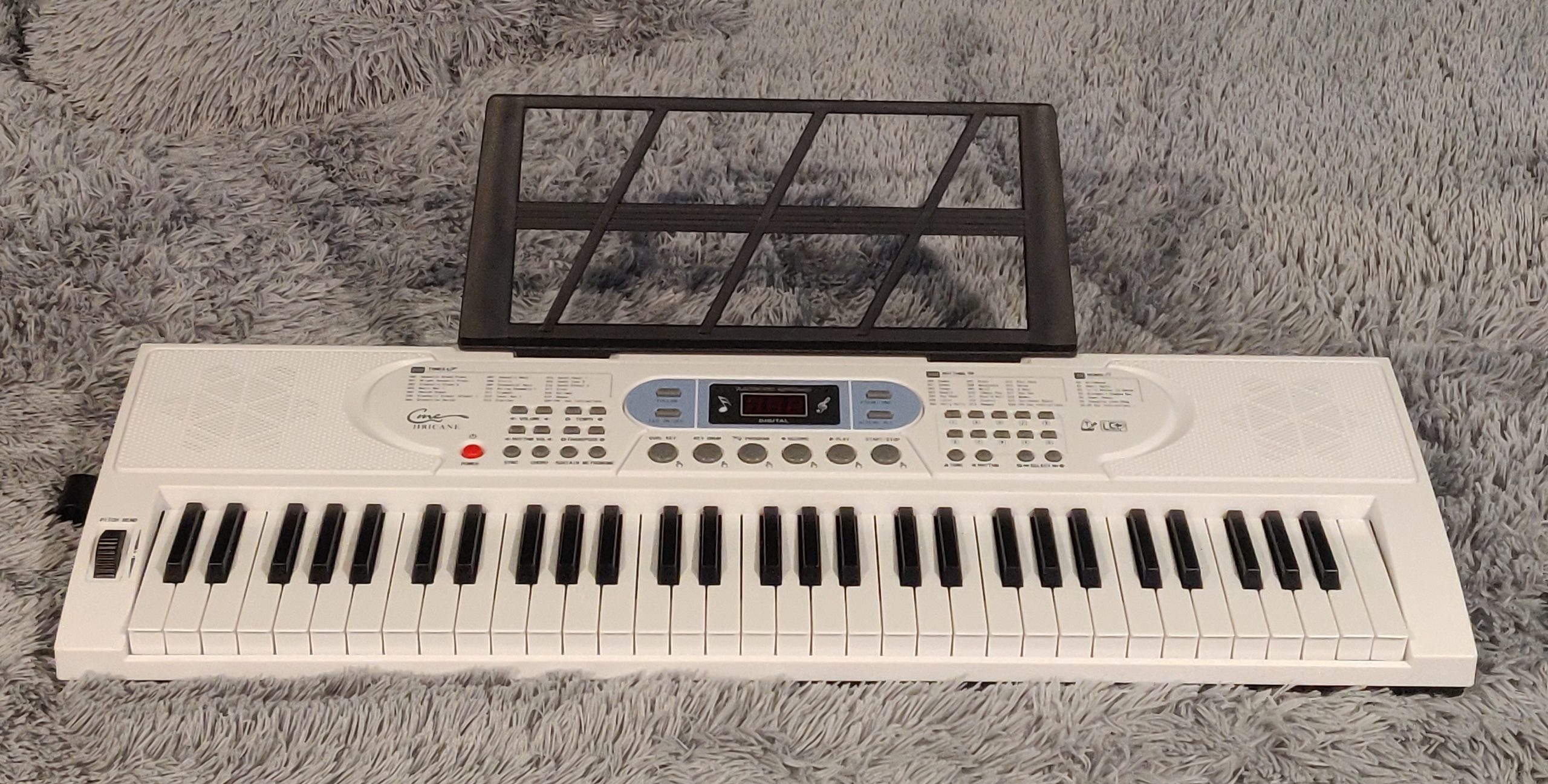 Keyboard Piano Lighted Keys for Beginner Adults Teens Kids, 61 Key Electronic Music Keyboard with Teaching Modes Powered by USB or Battery customer photo 1