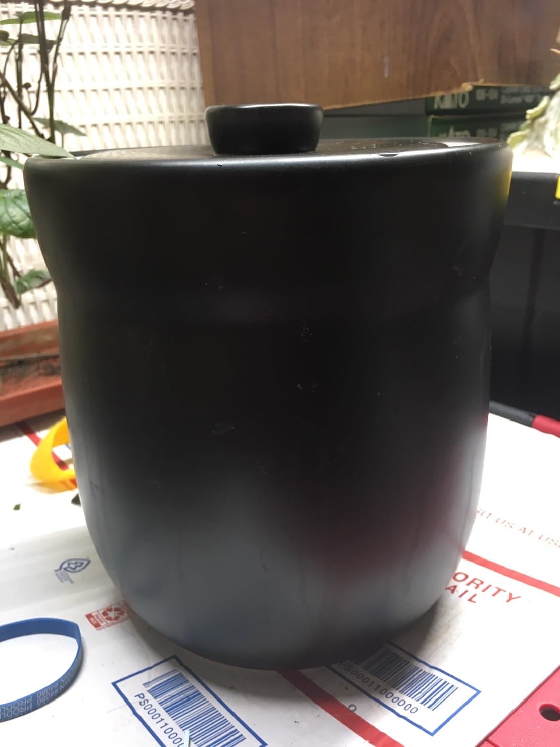 TOMO Fermentation Crock with Weights - Ceramic Sauerkraut Pickling Crock - Stoneware Kombucha Brewing (3L) customer photo 1