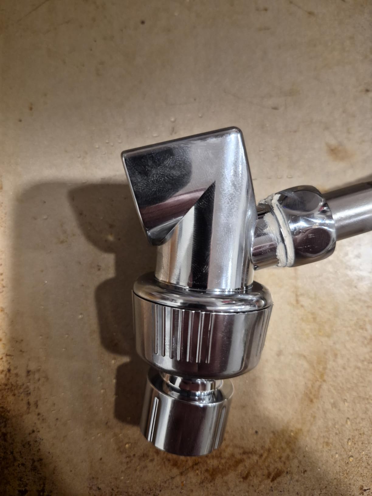 AquaCare High Pressure 8-mode Handheld Shower Head - Anti-clog Nozzles, Built-in Power Wash to Clean Tub, Tile & Pets, Extra Long 6 ft. Stainless Steel Hose, Wall & Overhead Brackets customer photo 1