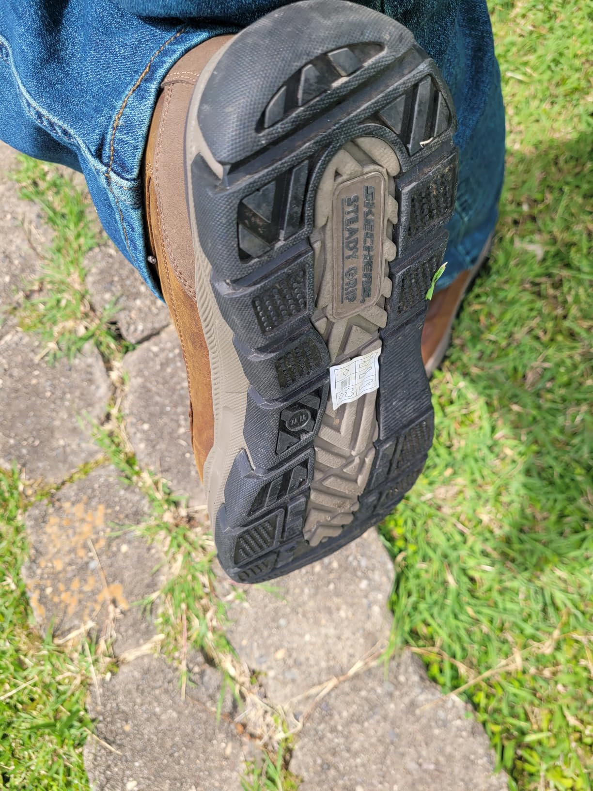 Skechers Men's Respected Boswell Boot | Casual, Relaxed Fit, Air-Cooled Memory Foam, Goga Mat Arch, Water-Repellent customer photo 2