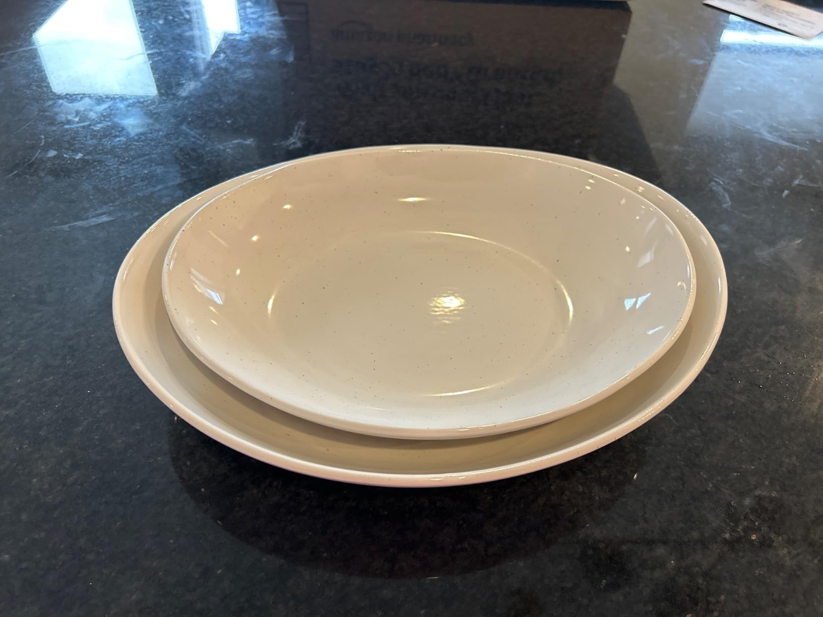 Mora Ceramic Large Serving Bowls - Set of 2 Oval Platters for Entertaining customer photo 2