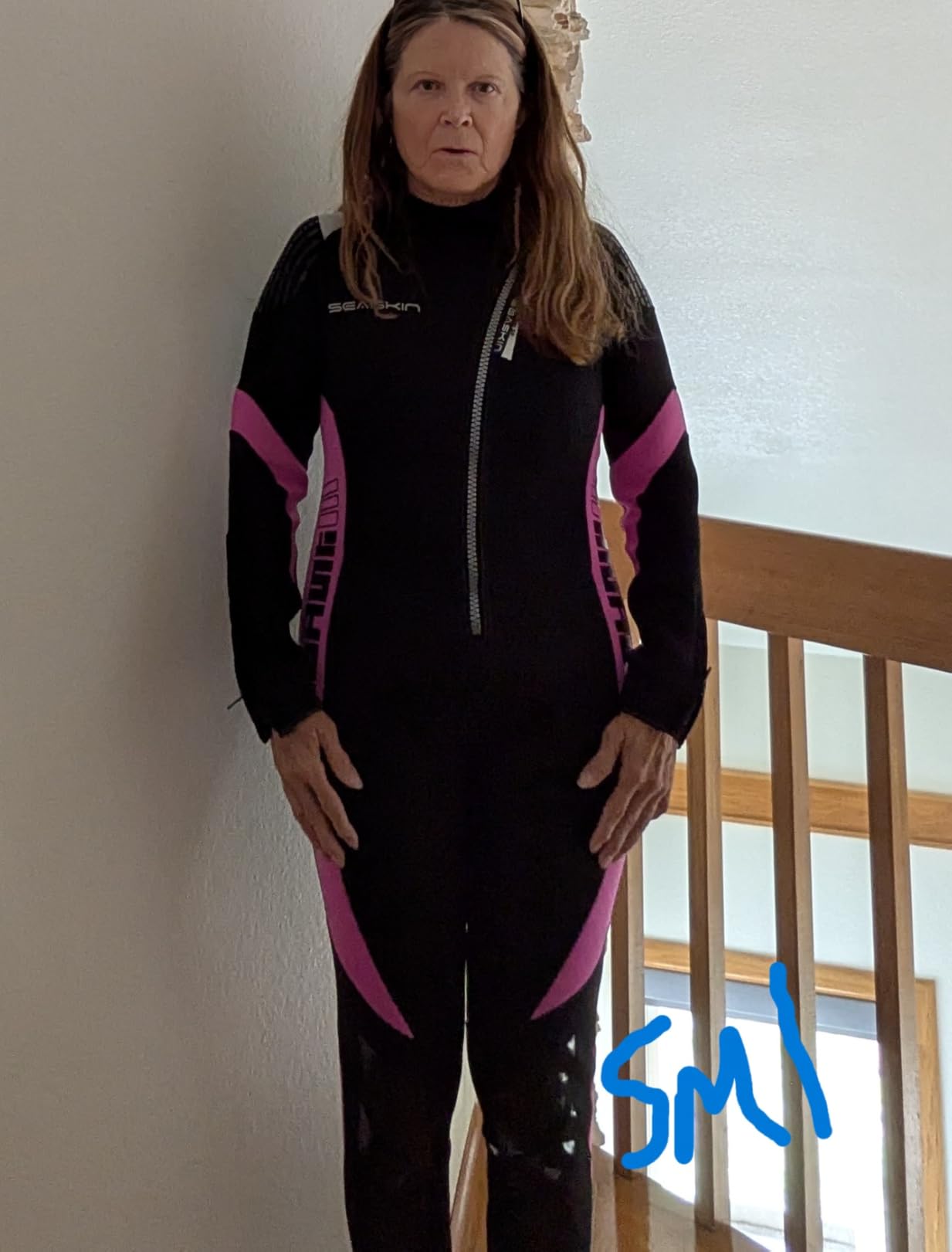 Seaskin Wetsuits for Men Women 3mm Front Zip Full Wetsuit customer photo 2