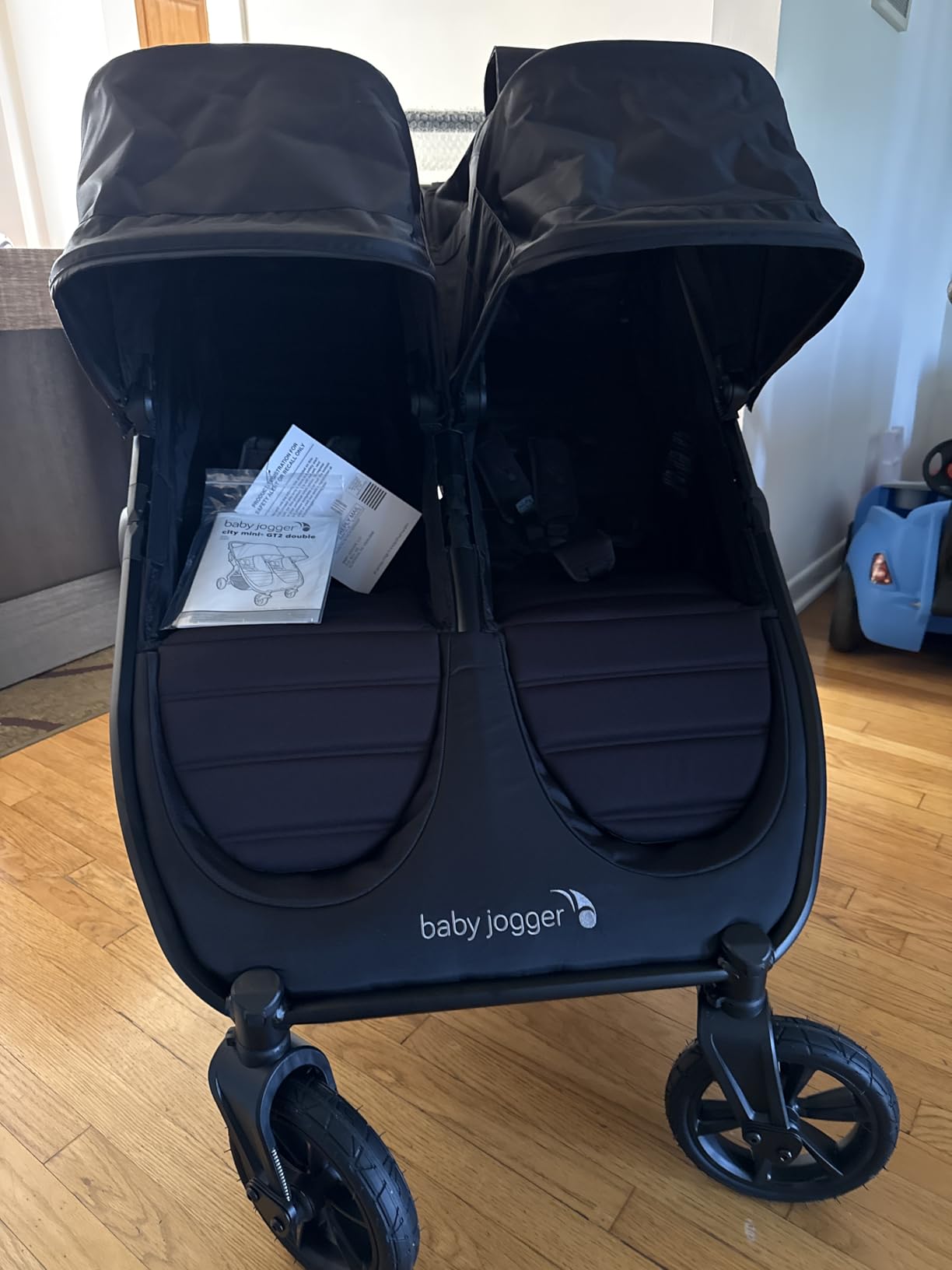 Baby Jogger City Mini GT2 All-Terrain Travel System, Car Seat Stroller Combo with City GO 2 Infant Car Seat, One Hand Fold Baby Stroller, Opulent Black customer photo 2