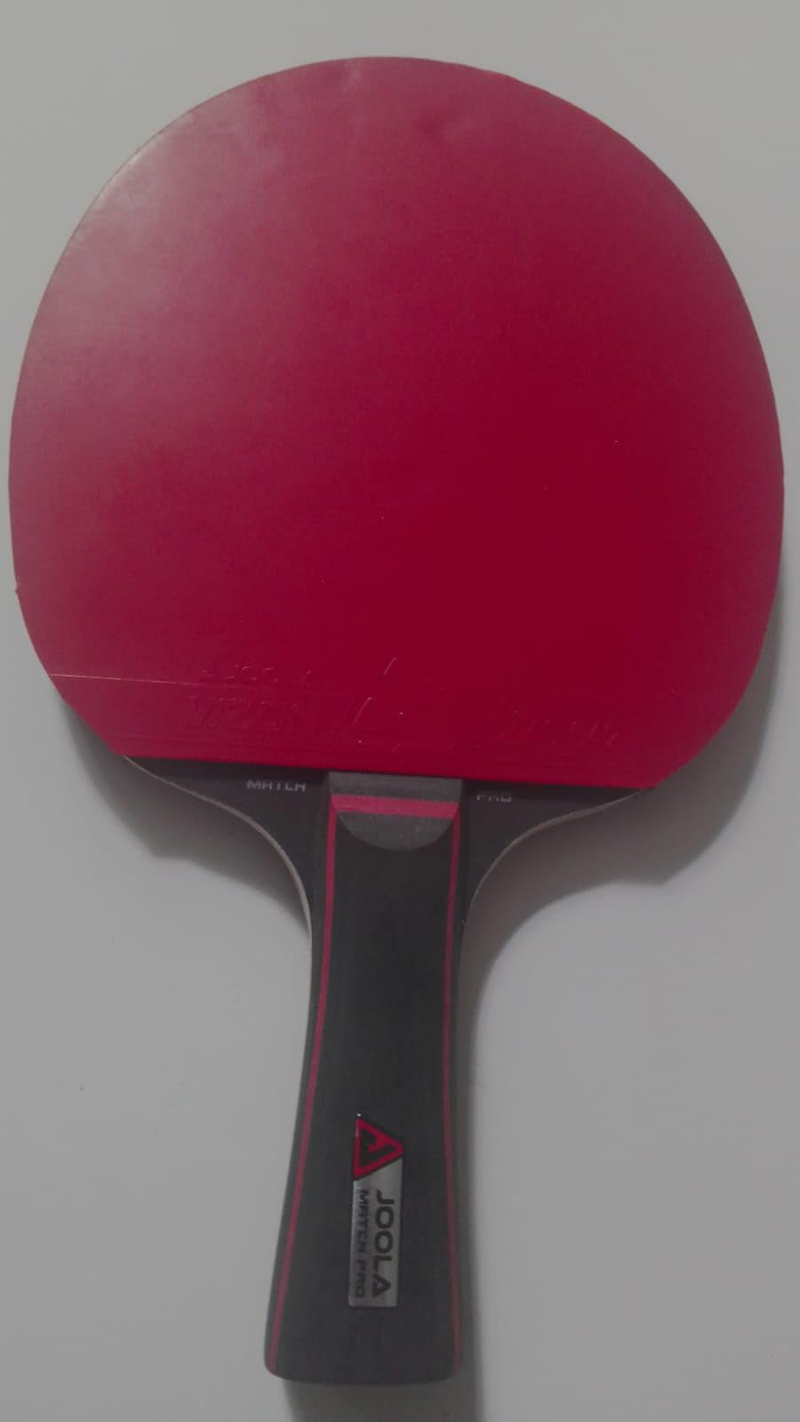 JOOLA Match Pro Performance Ping Pong Paddles - Ergonomic Grip Handle & Pro Friction Technology - ITTF Approved - Table Tennis Paddles for Advanced Control & Speed - Table Tennis Racket - Red customer photo 2