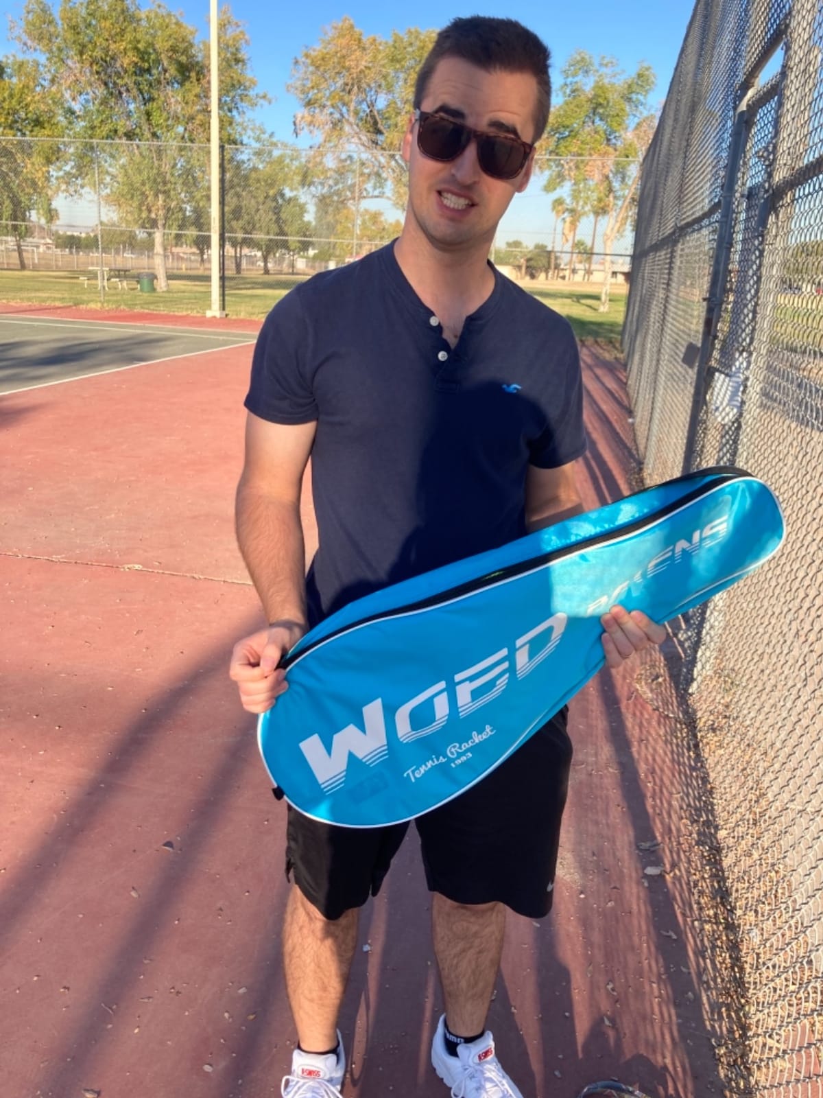 Pro Tennis Racket for Adults, 2 Player 27 inch Speed Tennis Racquet Acceptable for Beginner and Professional with 3 Tennis Balls, 2 Vibration Dampes, 2 Overgrips, Tennis Bag customer photo 1