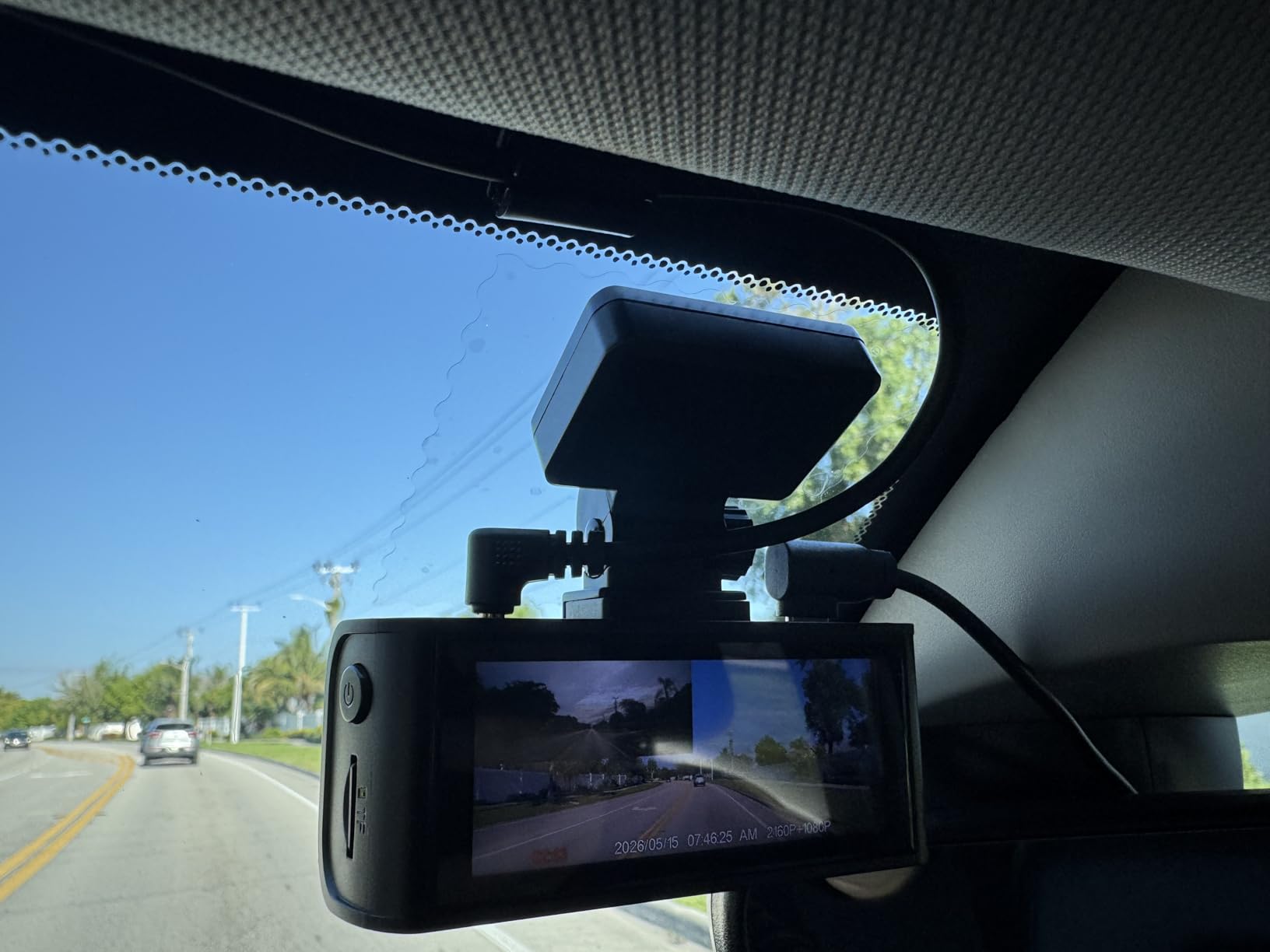 REDTIGER F7NP 4K Dash Cam Front Rear, STARVIS 2 Sensor, Free Card Included | 5.8GHz WiFi-20MB/s Download, WDR Night Vision, Wide Angle, G-sensor Incident Detection, 24H Parking Mode (Hardwire kit needed) customer photo 1