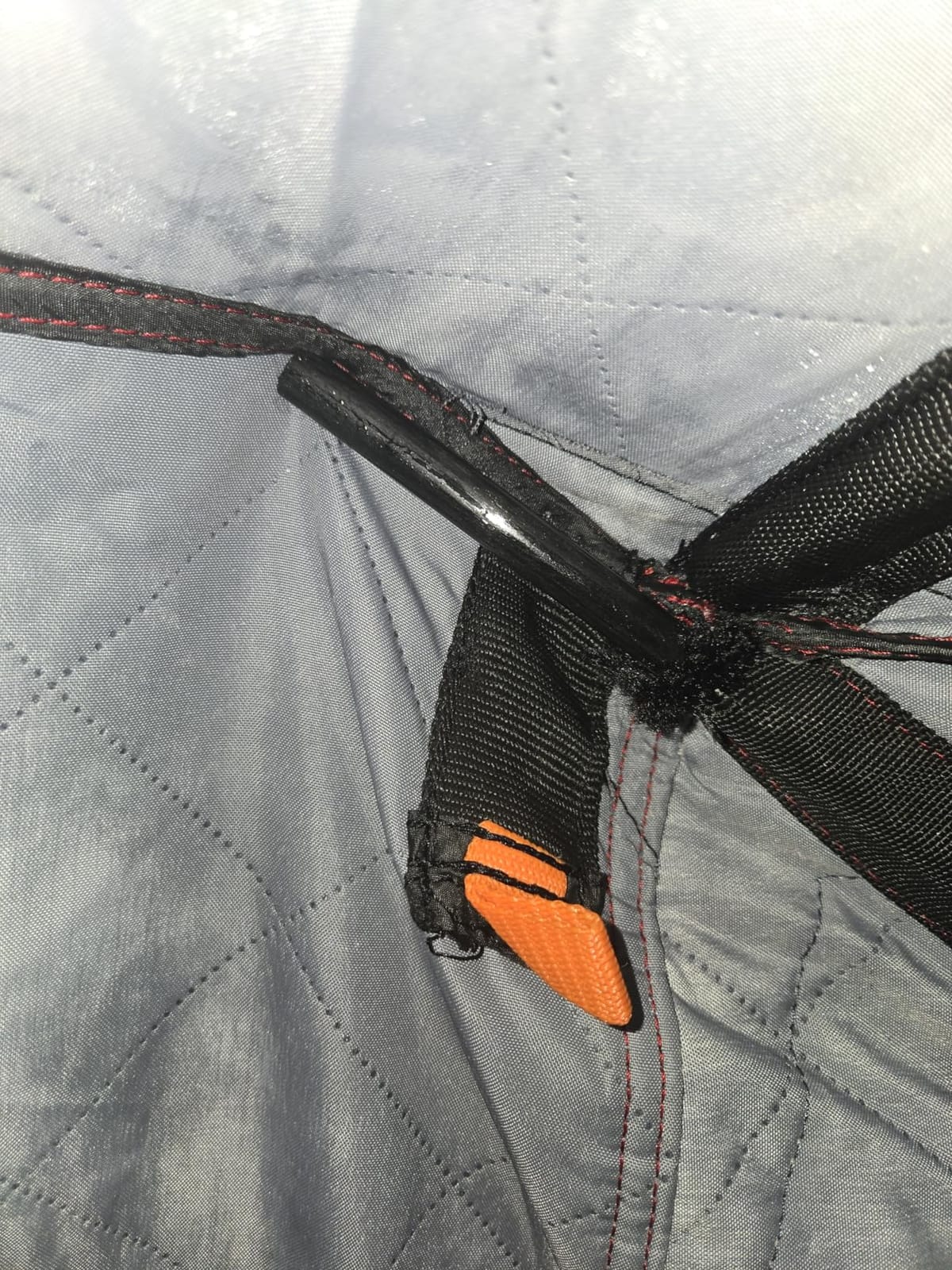 Eskimo Outbreak Portable Pop-Up Ice Fishing Shelter, Stormshield Insulated Fabric, No Trip Door, Durable Hub Design, Deluxe Tie Downs customer photo 2