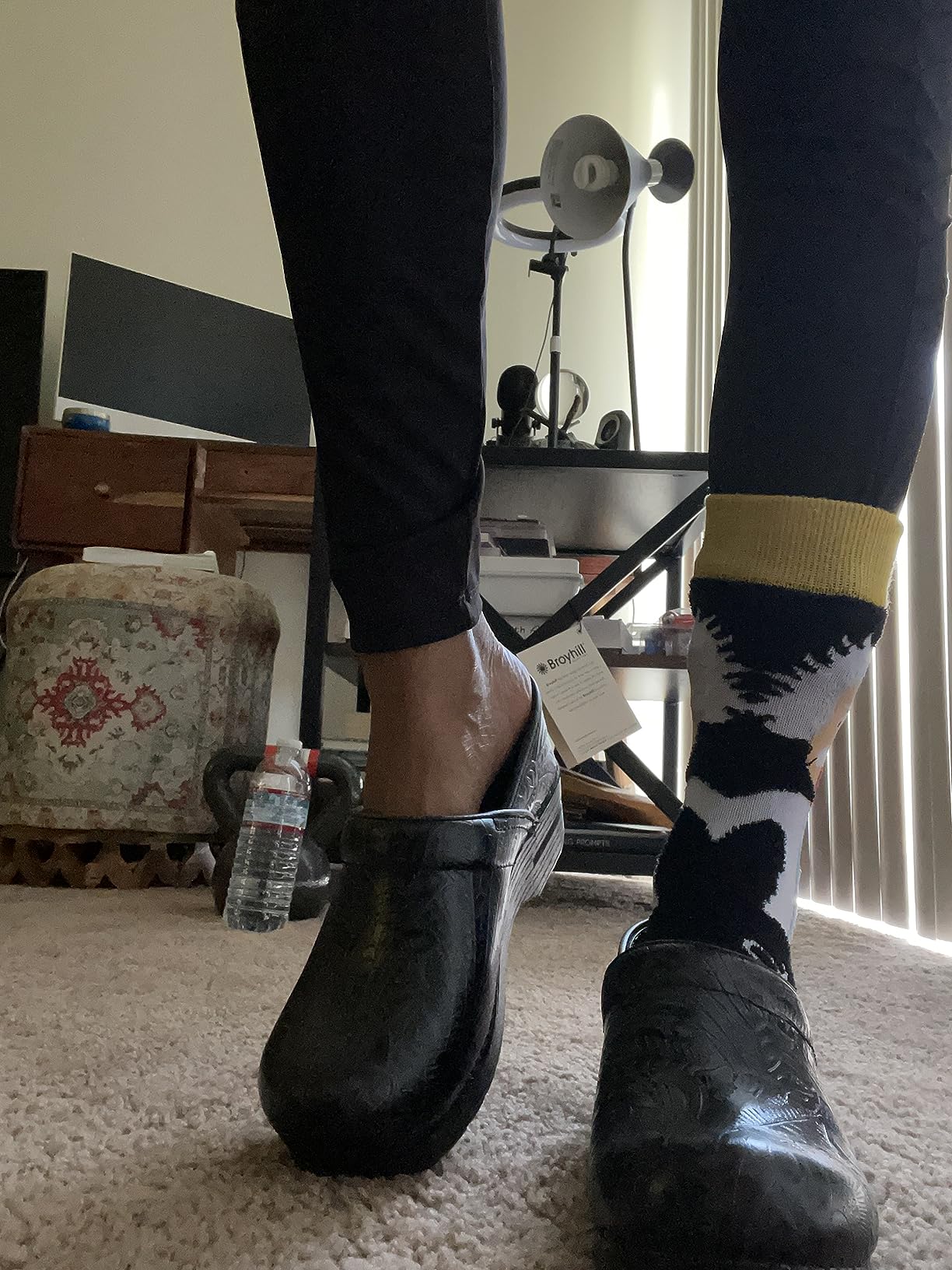 AnyWear Professional Slip-On Clogs for Women - Rocker Sole and Arch Support - Ideal for Long Standing Professionals customer photo 2