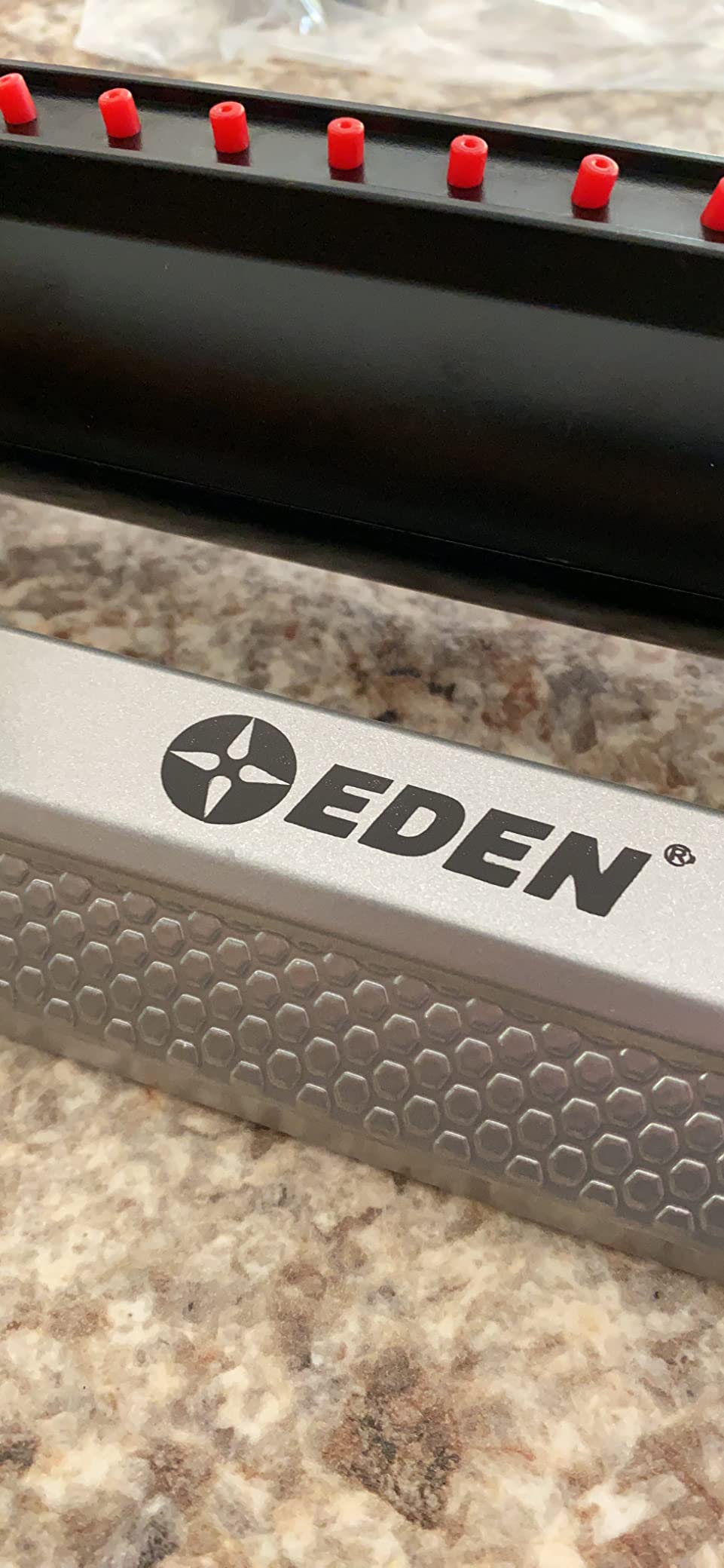 Eden 96216 Heavy Duty Turbo Oscillating Sprinkler, Covers Up to 4,900 sq. ft., 20 Precision Nozzles, Aluminum Base, Flow and Width Control, Adjustable Range, Quick Connects, Filters customer photo 2