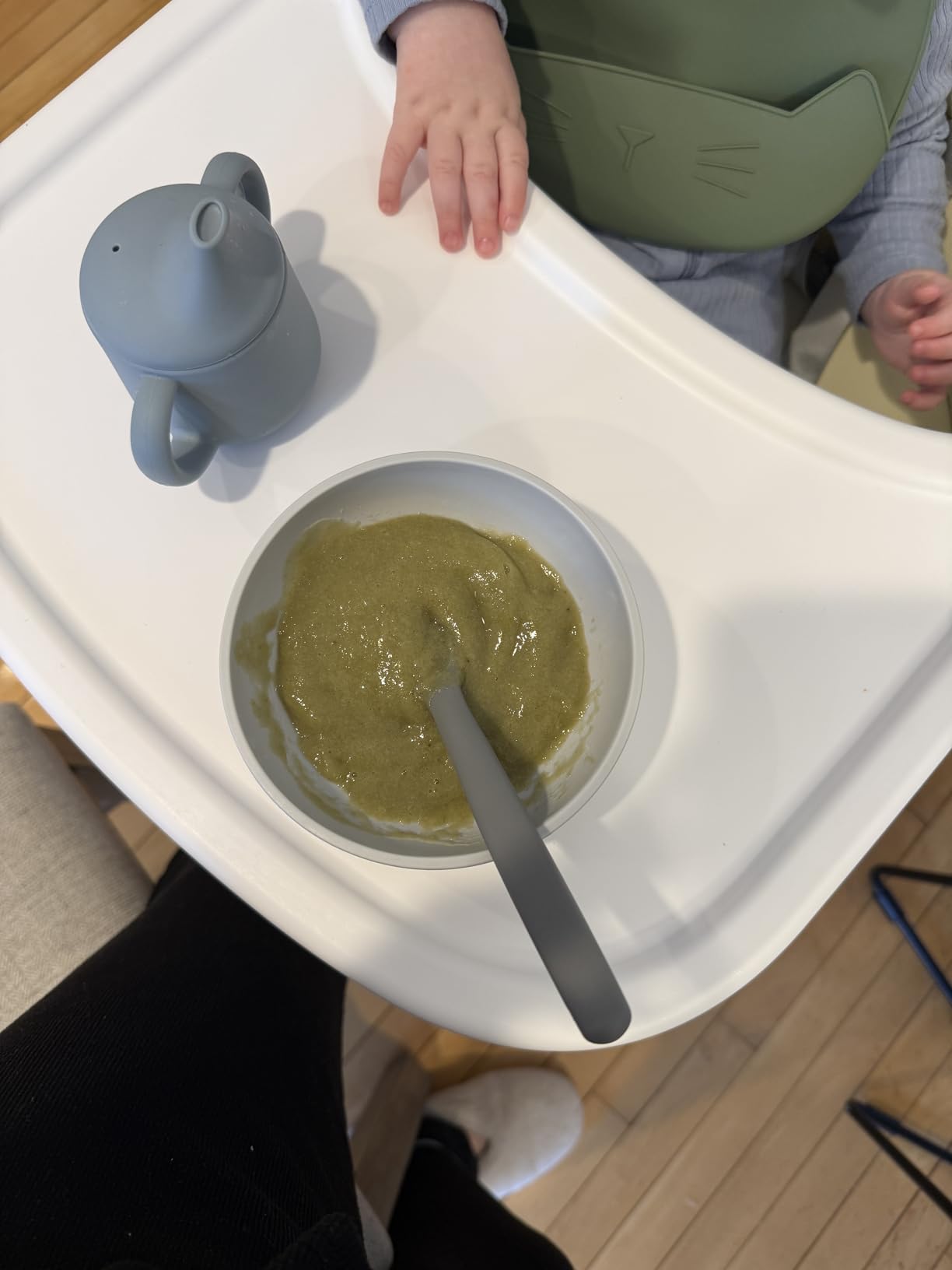 BEAR 2024 Baby Food Maker, One-Step & Easy to Use, Smart Touchscreen, White customer photo 1