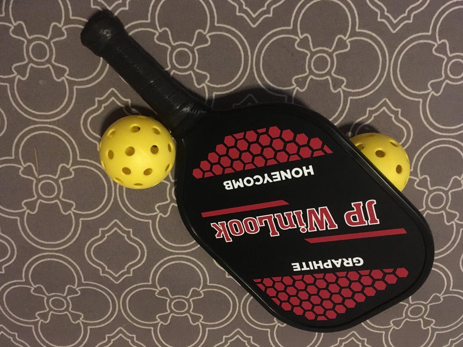 JP WinLook Premium Pickleball Paddles Set - USAPA Pickleball Set - Graphite Carbon Fiber Rackets for Women & Men and Balls for Indoor or Outdoor Play - Racquets, Pickleballs & Carry Bag customer photo 1