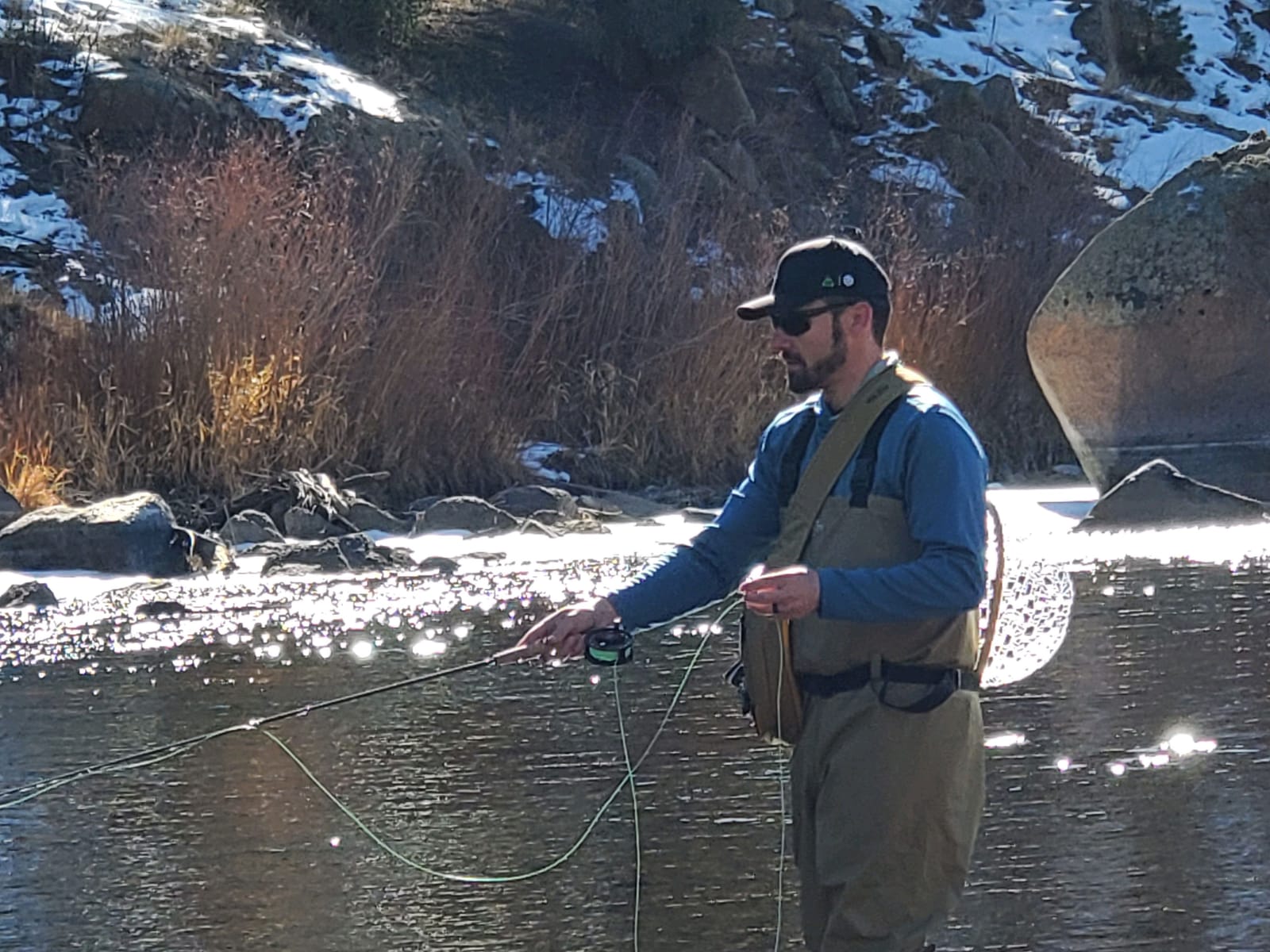 Orvis Encounter Fly Rod Outfit - 4Pc Fishing Rod and Reel Combo with Smooth Performance, Complete with Reel, Line, Backing, & Leader for Young Anglers customer photo 2