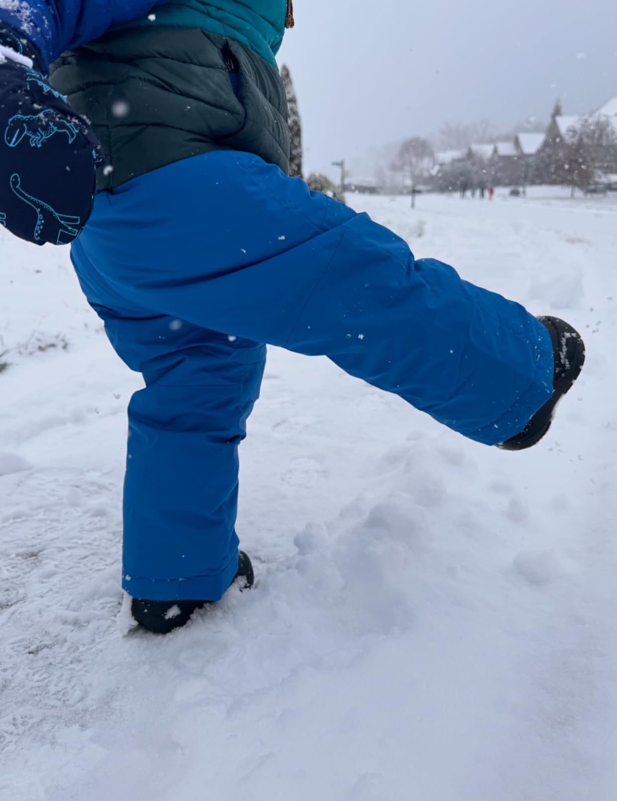 The North Face Kids' Alpenglow II Insulated Snow Boot | Waterproof Construction & Durable Rubber Outsole customer photo 1