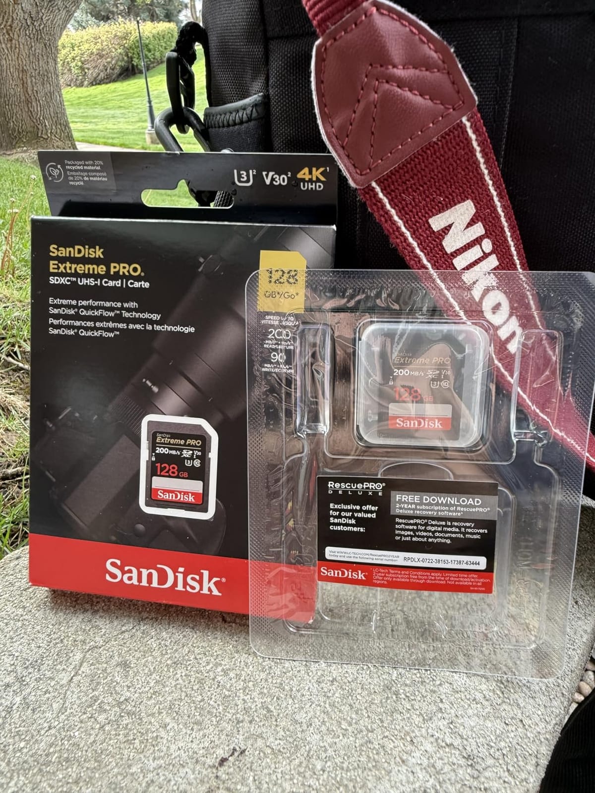 SANDISK 256GB Extreme PRO SDXC UHS-I Memory Card - C10, U3, V30, 4K UHD, SD Card - SDSDXXD-256G-GN4IN customer photo 2