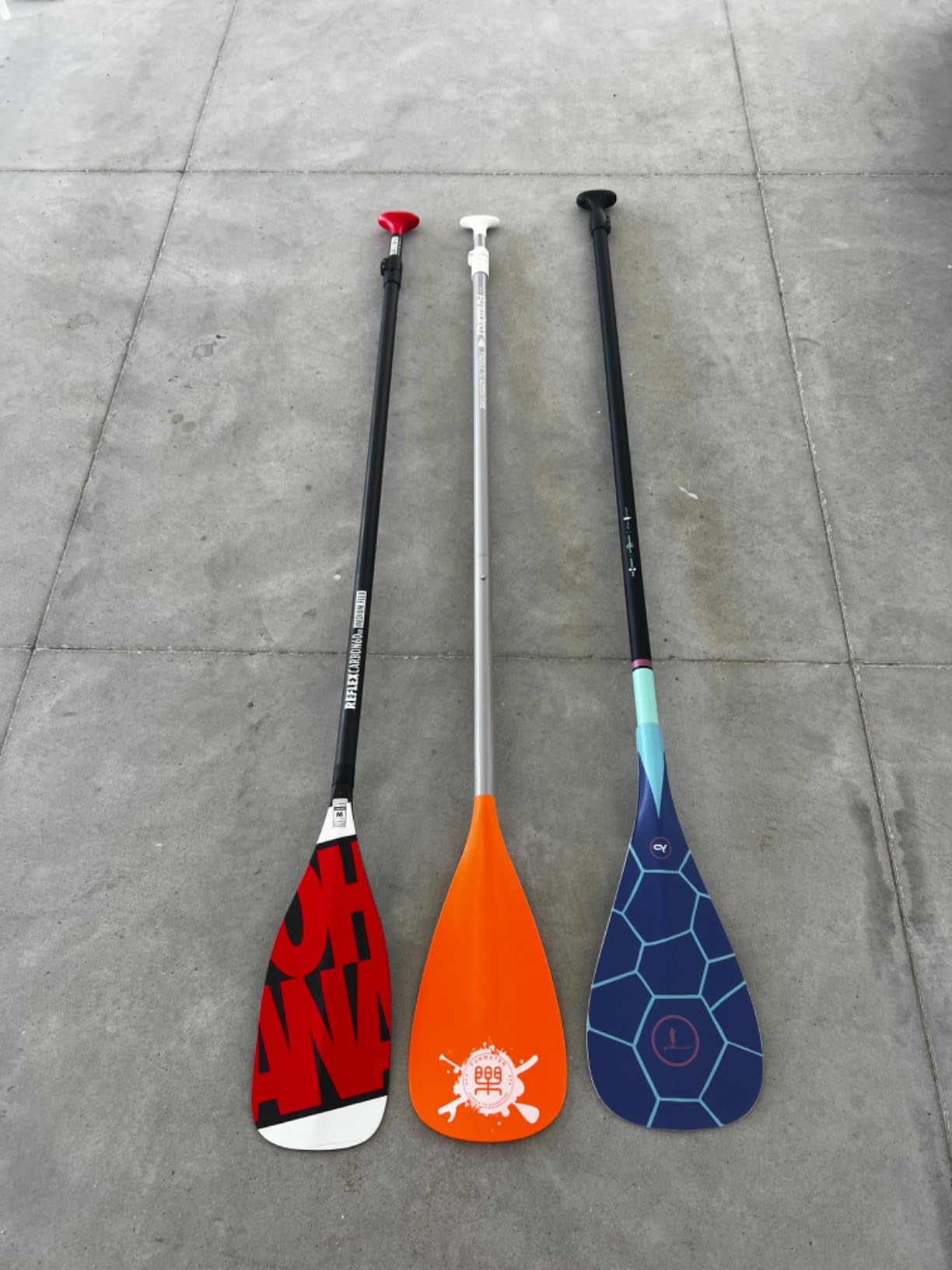FunWater SUP Paddles - Adjustable Stand Up Paddle 3 Piece Floating Alloy Portable Paddle Board Paddles - Lightweight & Floating Oars - Durable and Packable - Efficient Padding customer photo 2