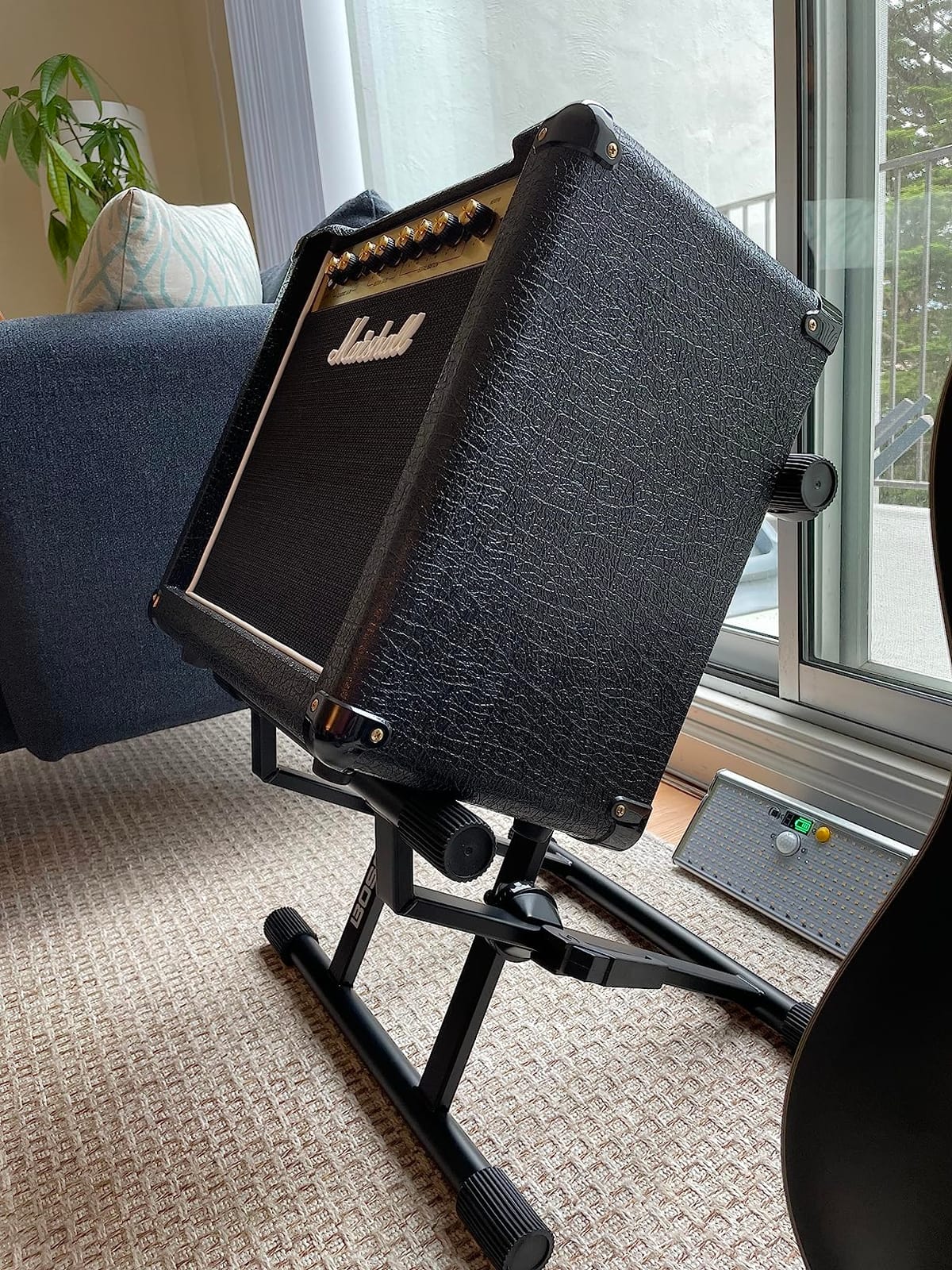 BOSS Adjustable Heavy-duty Til-Back Stand with Telescoping Support Arm (BAS-1) customer photo 1