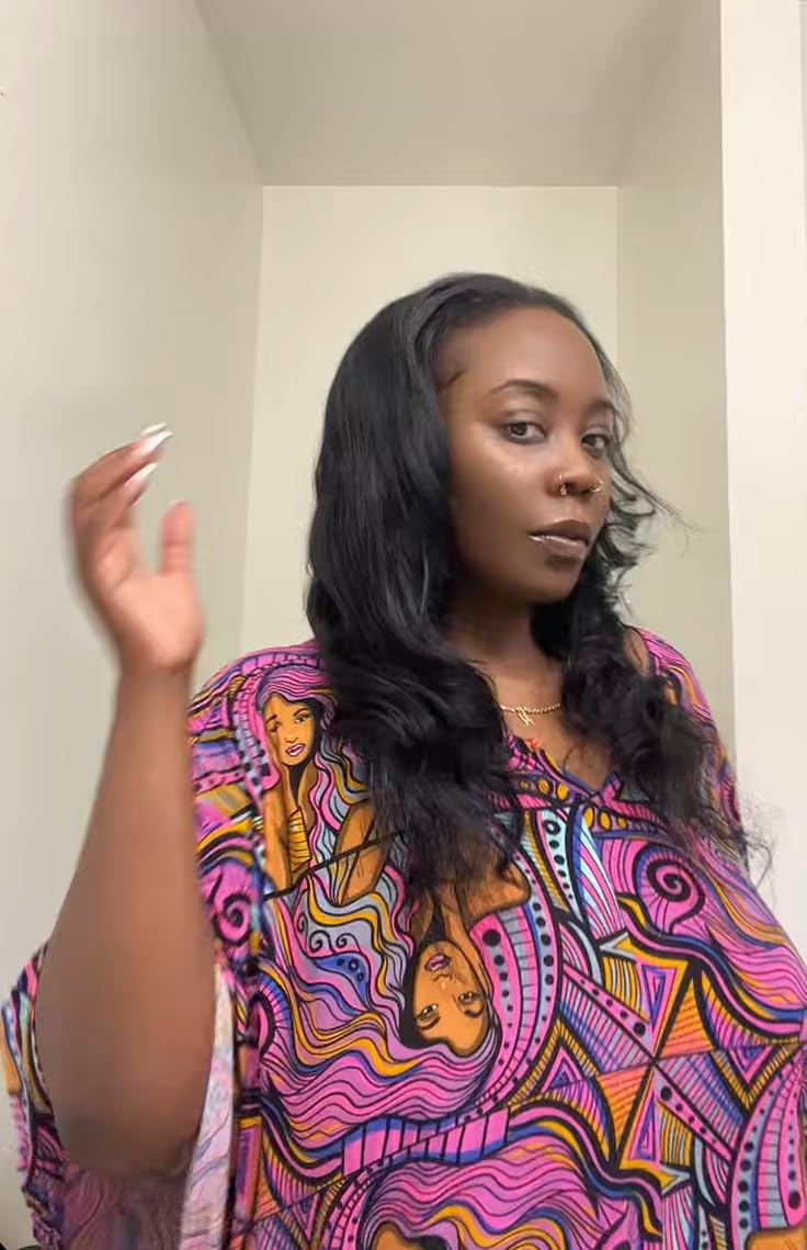 bunGiol Straight HD Transparent Lace Front Wigs Human Hair 13x4 for Black Women Glueless Brazilian Virgin Frontal Hairline 180% Density Pre Plucked with Baby Hair Black 24 inches customer photo 1