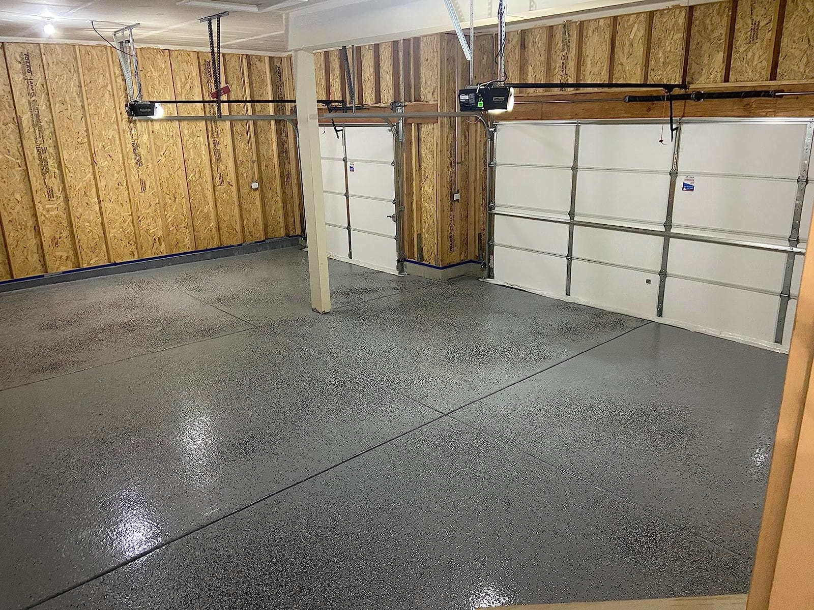 ArmorPoxy Garage Epoxy Floor Kit - 100% Solids - 2 Part Industrial-Grade Coating w/UltraGlaze Topcoat | DIY Slip & Hot Tire Resistant | 300 Sq Ft - Designer Gray - 17 pc kit customer photo 2