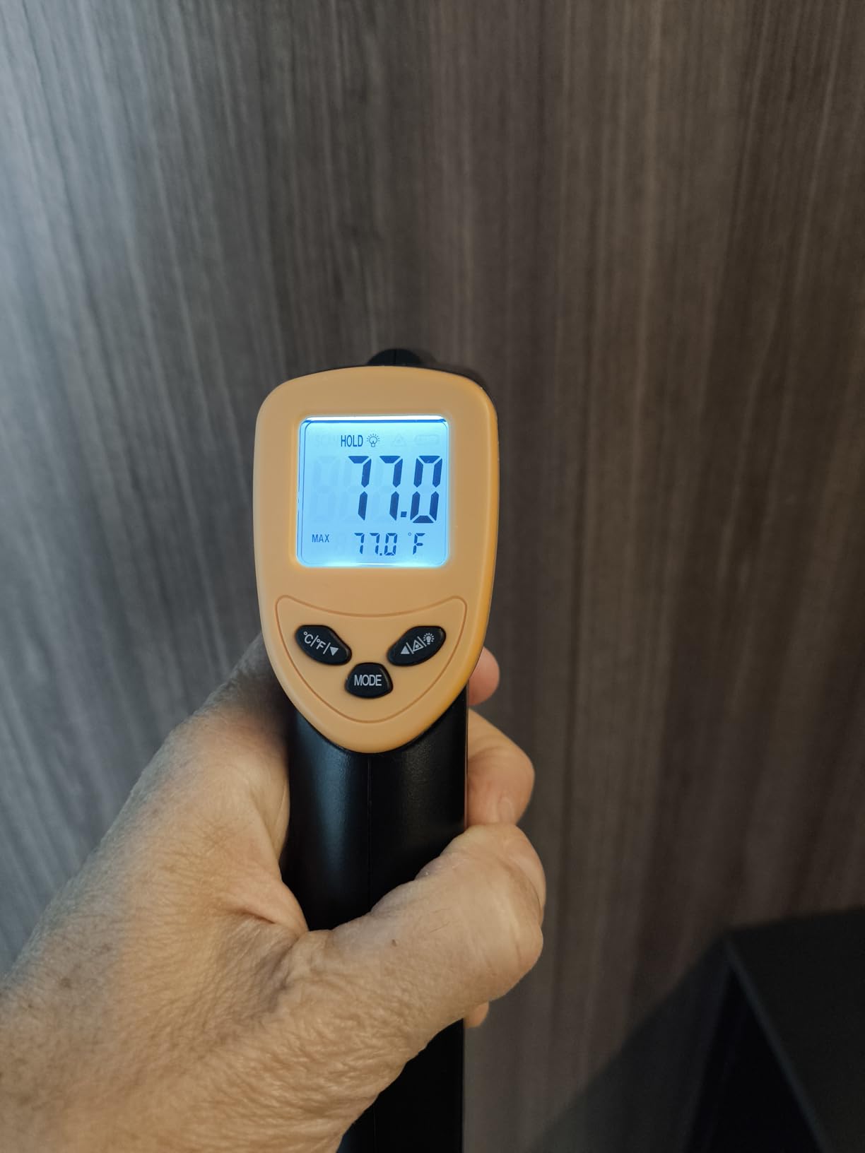 Etekcity Infrared Thermometer Laser Temperature Gun 774 customer photo 2