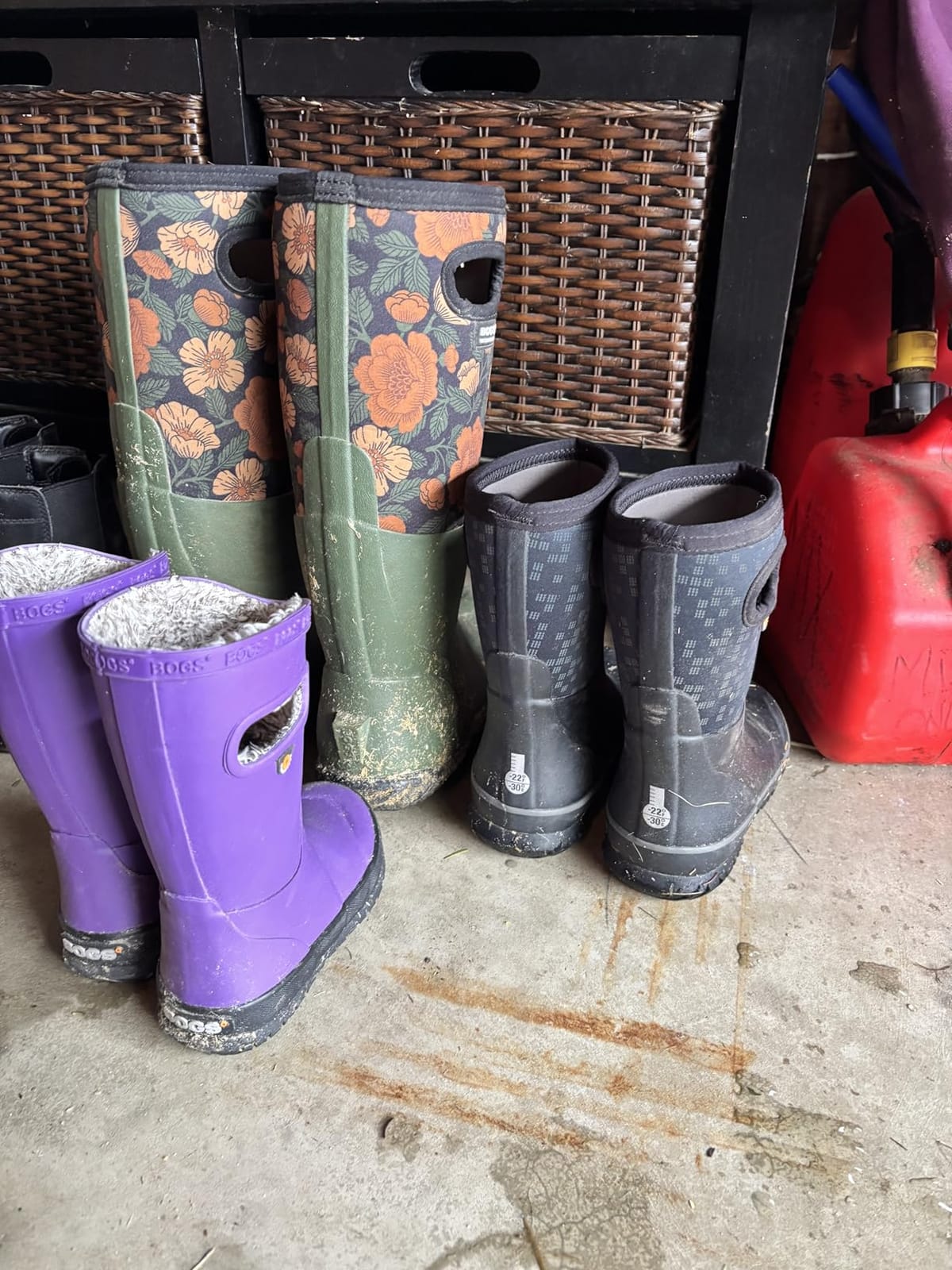 BOGS Grasp Kids Waterproof Rain Boots, Insulated Winter Snow Boots customer photo 1