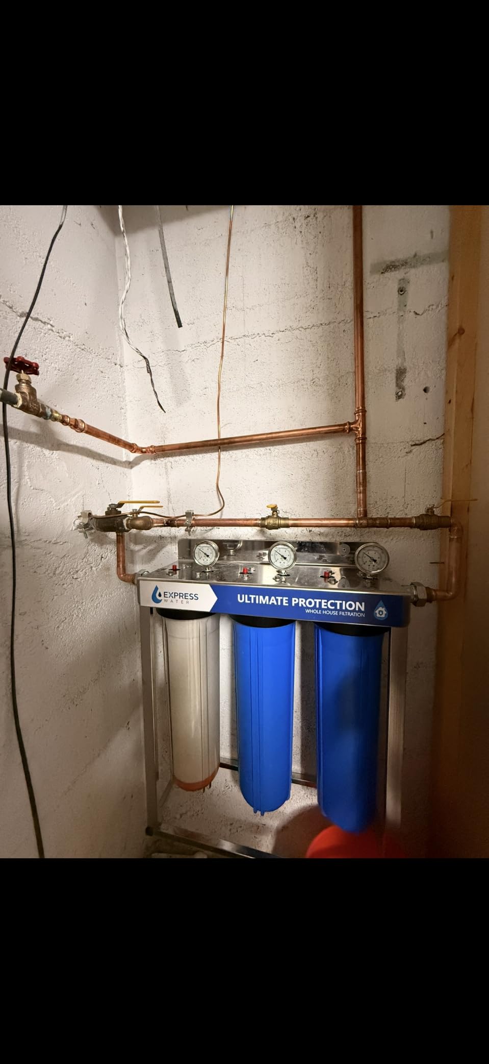 Express Water Whole House Water Filter System, Ultimate Protection, 3-Stage customer photo 1