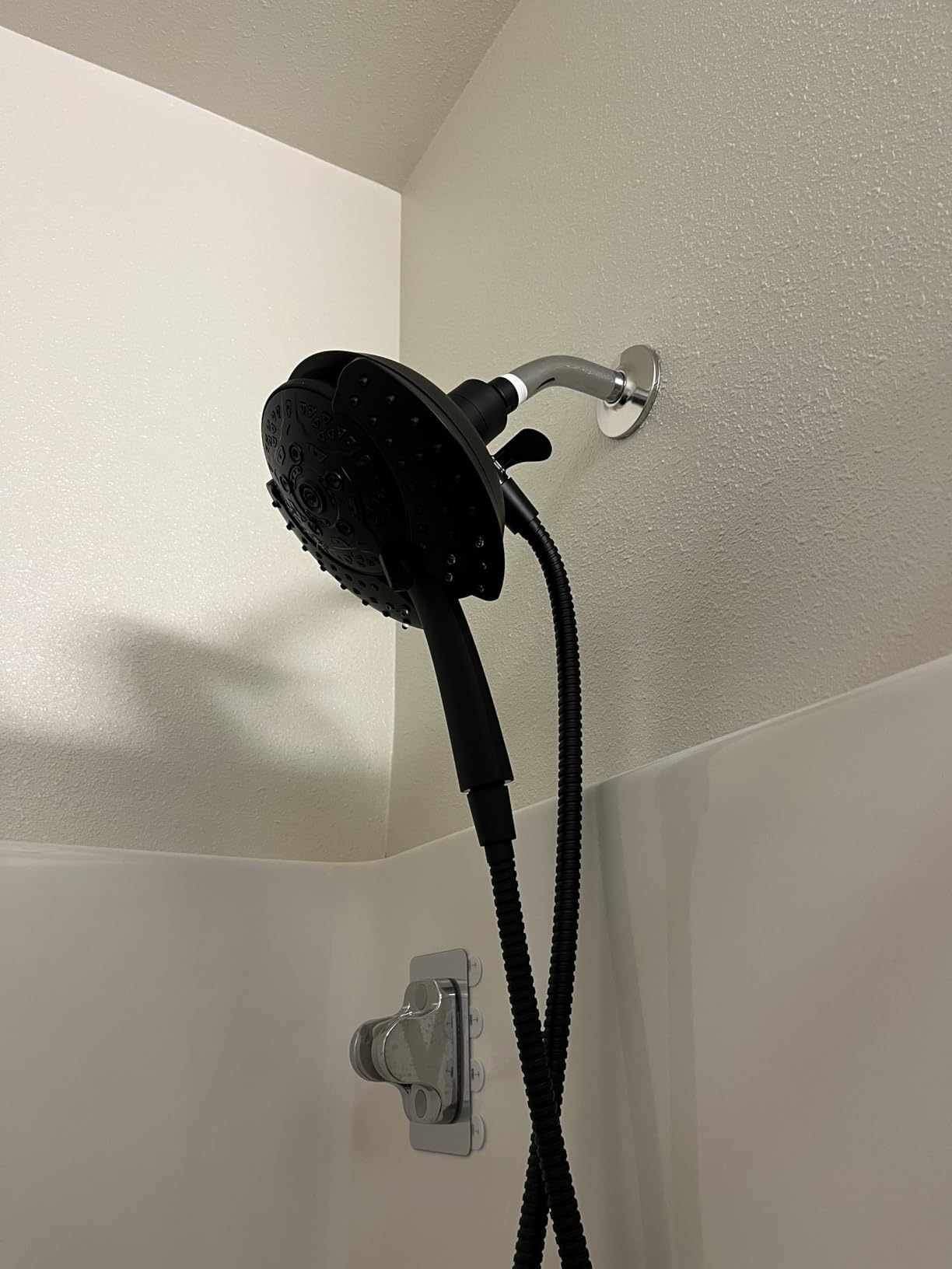 2 in 1 Shower Head with Handheld Combo High Pressure Silver 1.8 GPM | 7.2