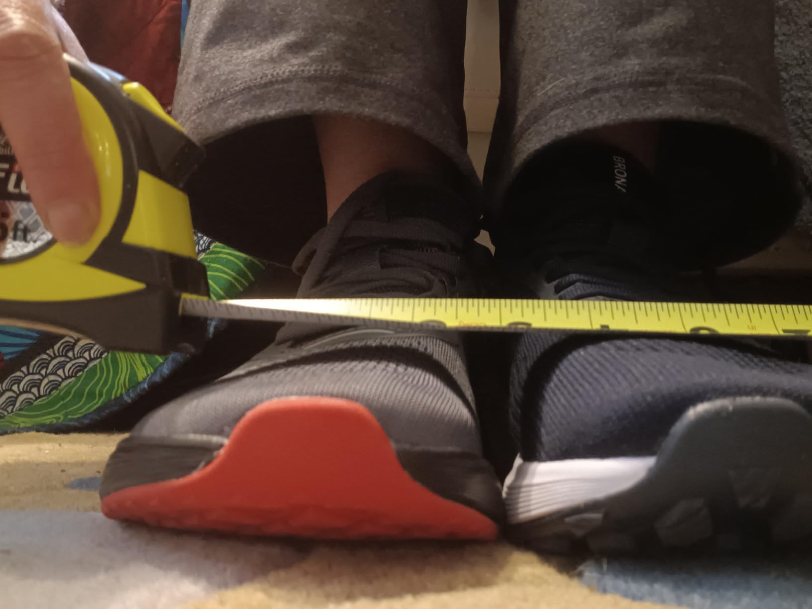 BRONAX Men's Wide Toe Box Supportive Road Running Shoes S71 customer photo 1