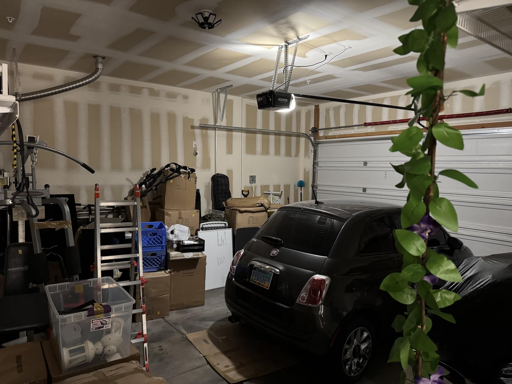 LED Garage Lights Bulb 2 Pack 180W 18000LM 6500K Led Shop Light with 6 Plus 1 Deformable Panels Basement Barn Ceiling Lights for E26/E27 customer photo 2