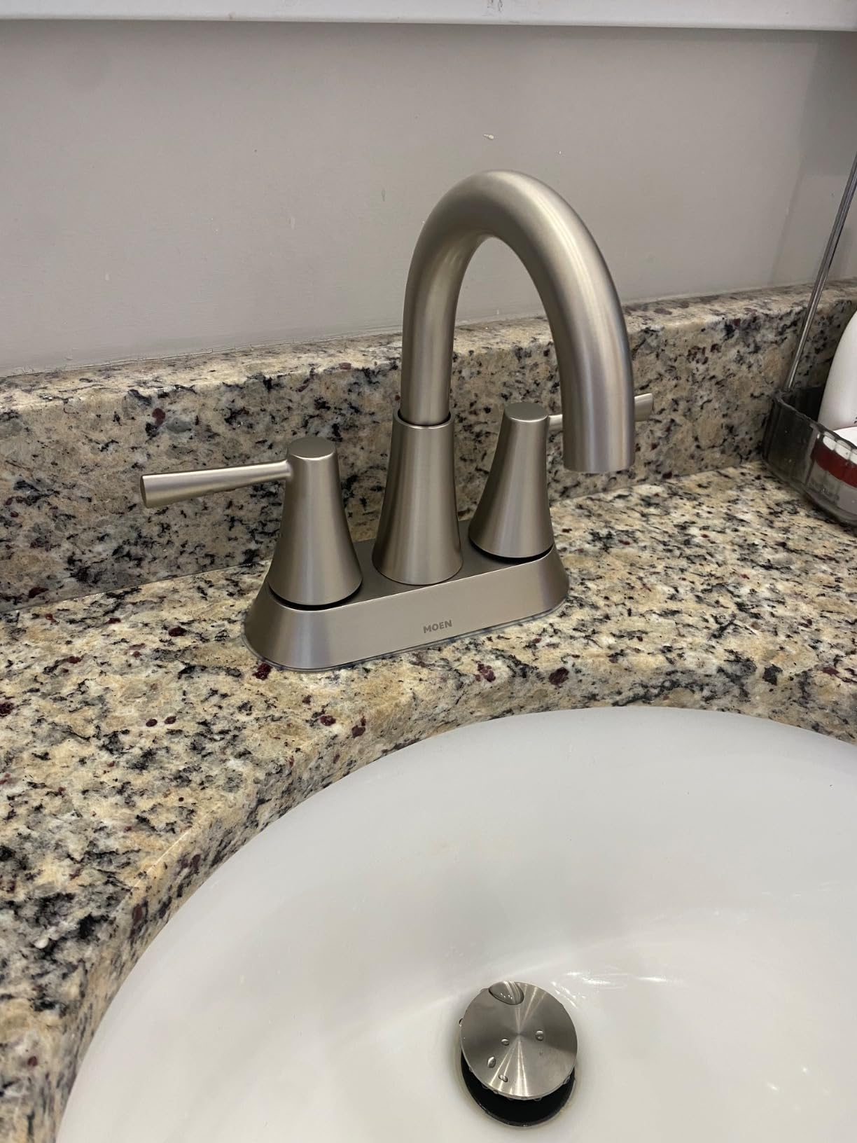 Moen Ronan Spot Resist Brushed Nickel Two-Handle 4