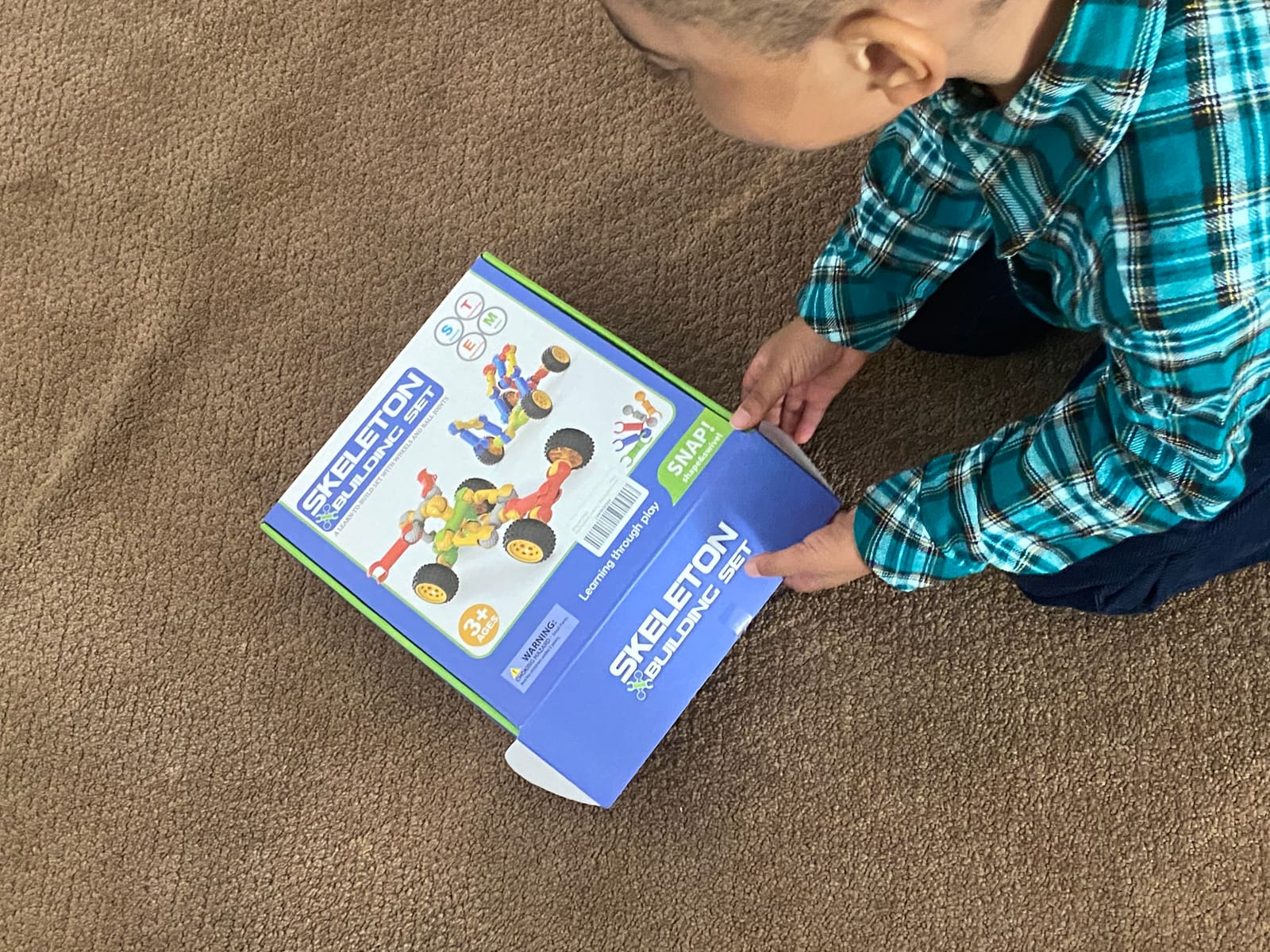 Building Toys for Kids Ages 4-8, STEM Toys for 3 4 5 6 7+ Year Old Boy Gift | 170 Pcs Building Blocks STEM Kits, Classroom Learning Activities with Storage Box, Birthday Gift Boy Toy Age 3-5 4-6 6-8 8-10 customer photo 1