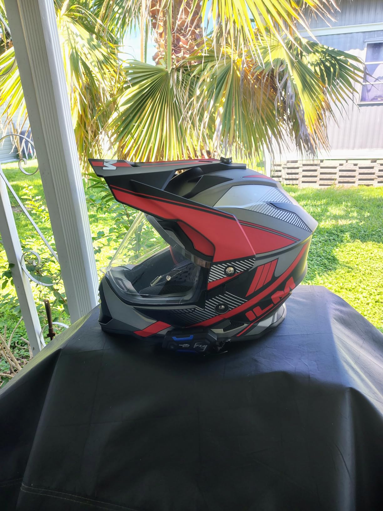 ILM Dual Sport Adventure Motorcycle Helmet with Pinlock Compatible Sun Visor Snowmobile ATV Dirt Bike Off Road Casco Model WS902 customer photo 1