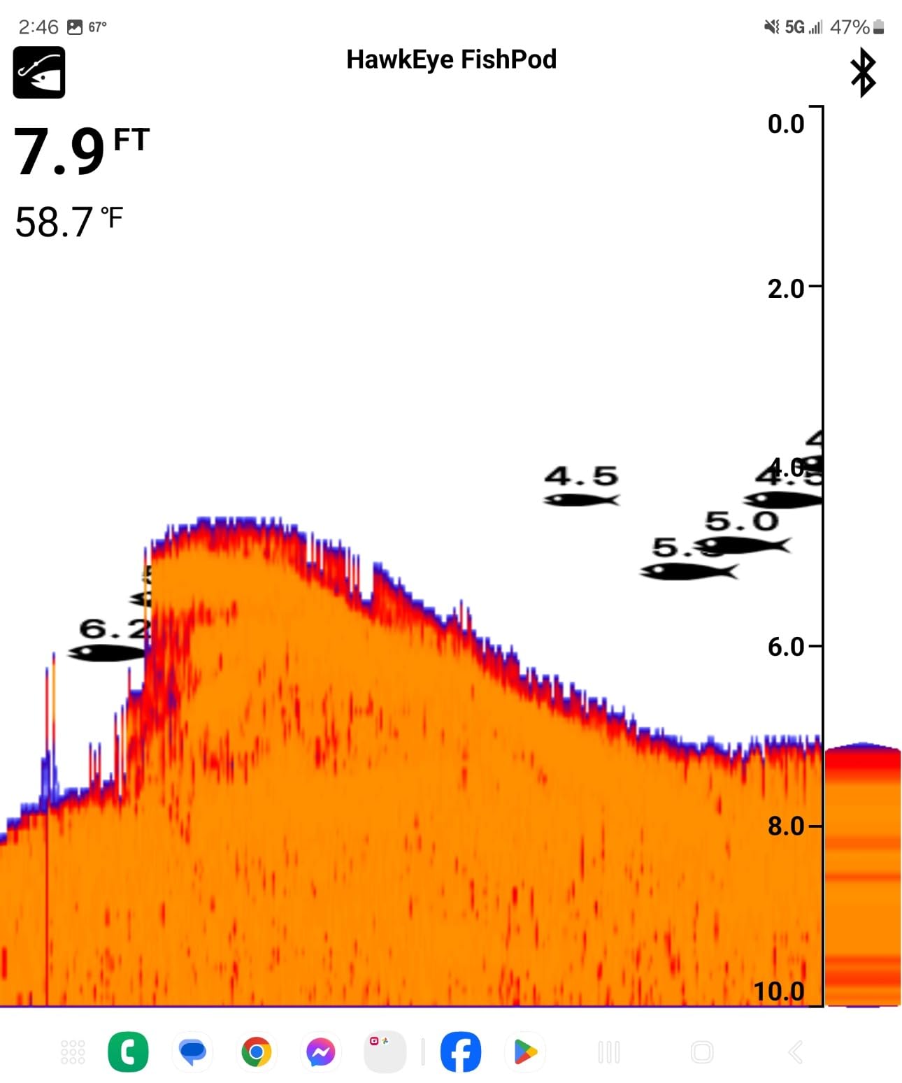 FishPod 5X Bluetooth Fish Finder with AI Technology customer photo 1