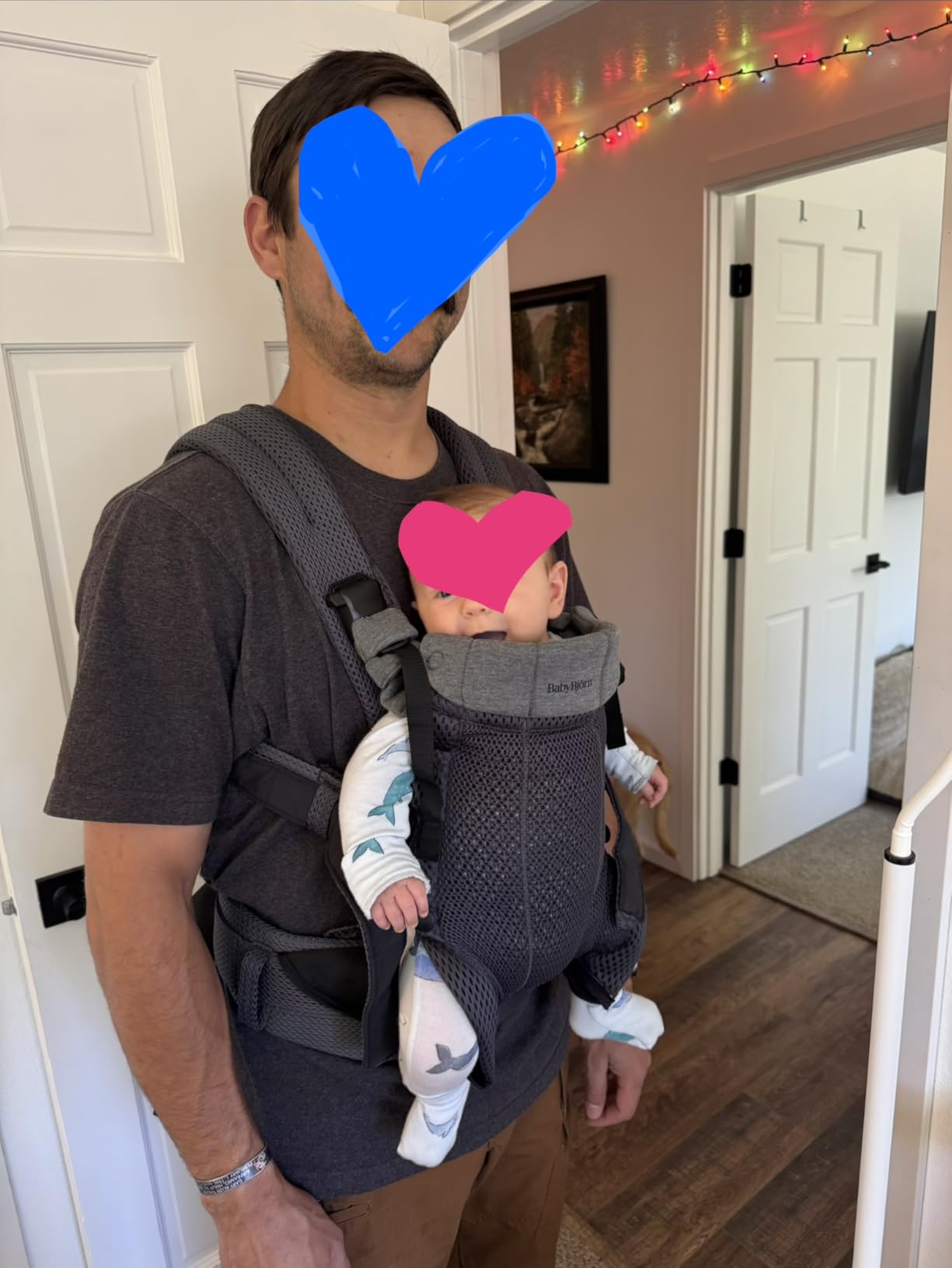 BabyBjörn Baby Carrier Harmony, Cream, 3D Mesh, 3-in-1 Ergonomic Baby Carrier customer photo 1