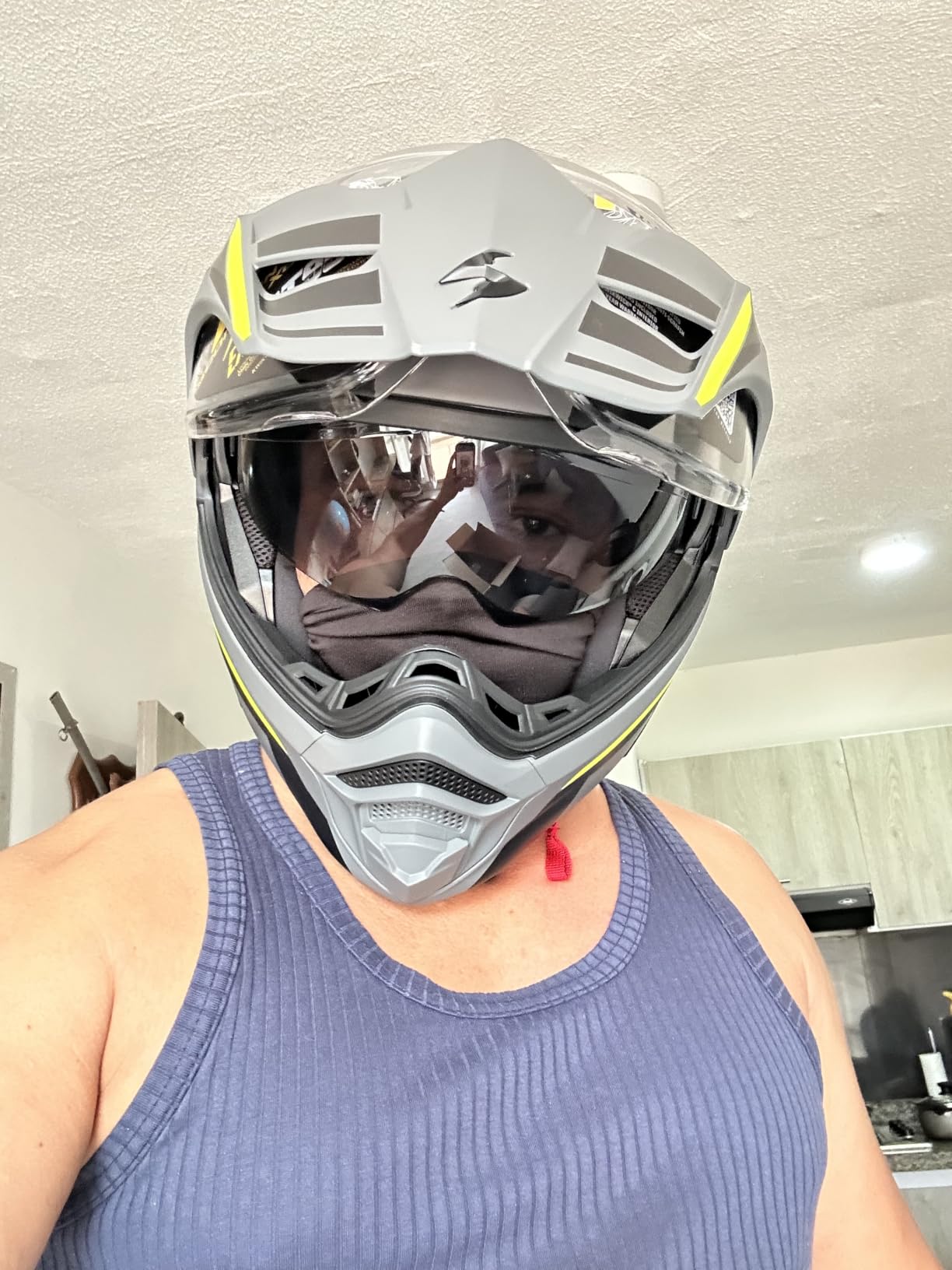 ScorpionEXO AT960 Modular Flip-up Adventure Street Adult Motorcycle Helmet customer photo 2