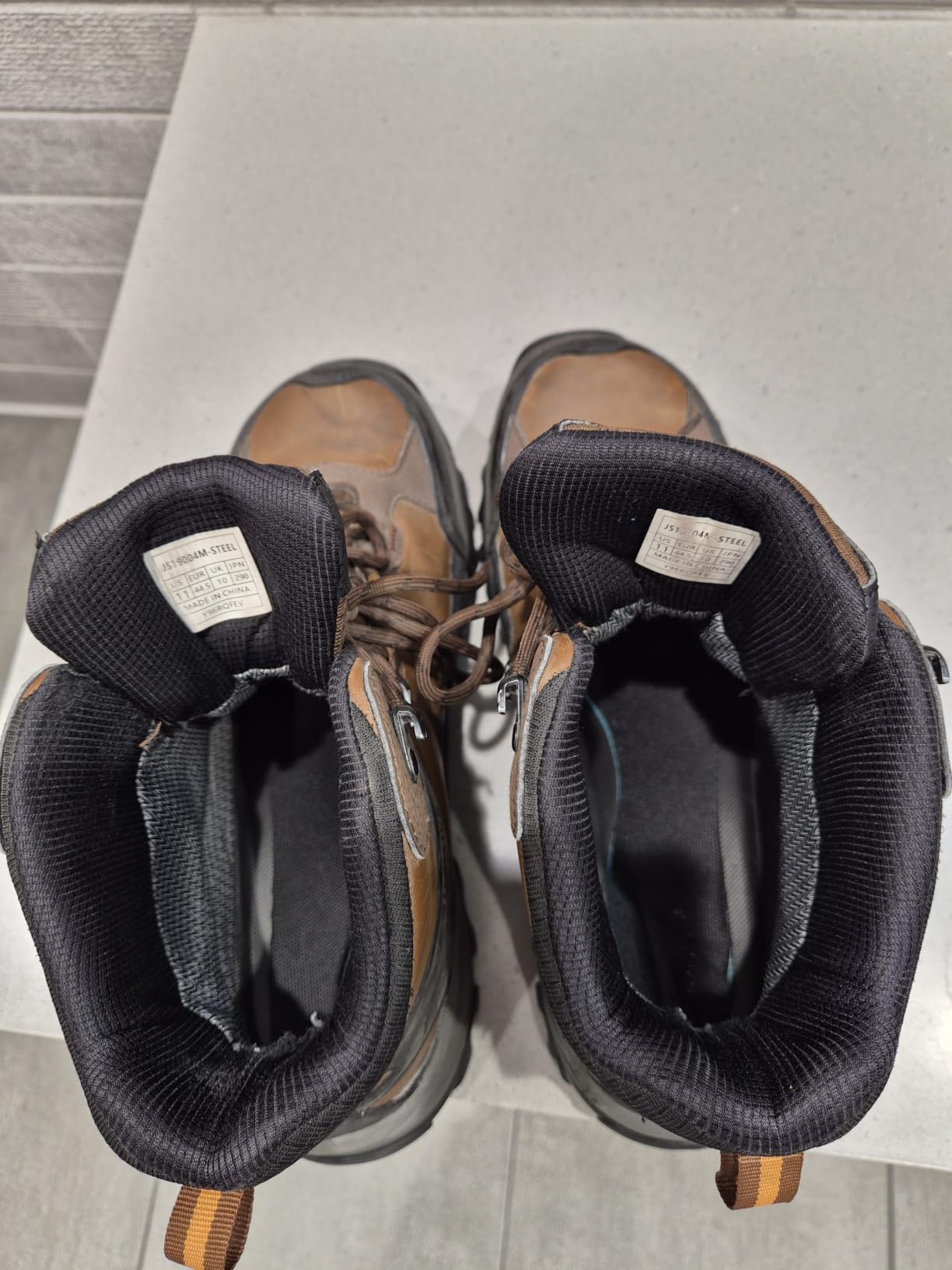 NORTIV 8 Men's Waterproof Steel Toe Work Boots | Slip Resistant ASTM-certified Safety Toe Boots for Men for Construction, Warehouse, Industrial and Daily Work, Paladin-Steel customer photo 2