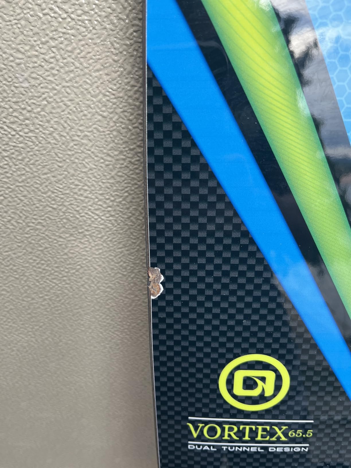 O'Brien Vortex Combo Water Skis with Adjustable Bindings - Wide-Body Design for Easy Deep-Water Starts - Perfect for Beginners and Intermediate Riders customer photo 1