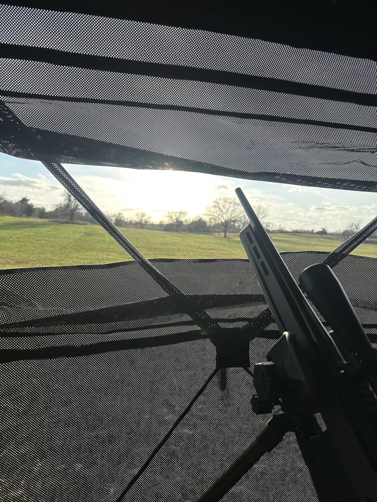 Hunting Blind 270/360 See Through Deer Blind, Pop Up Ground Blind | 2/3/4 Person Camouflage Tent, Portable Concealed Shelter with Carrying Bag, Silent Sliding Windows, Windproof Bottom Layer customer photo 2