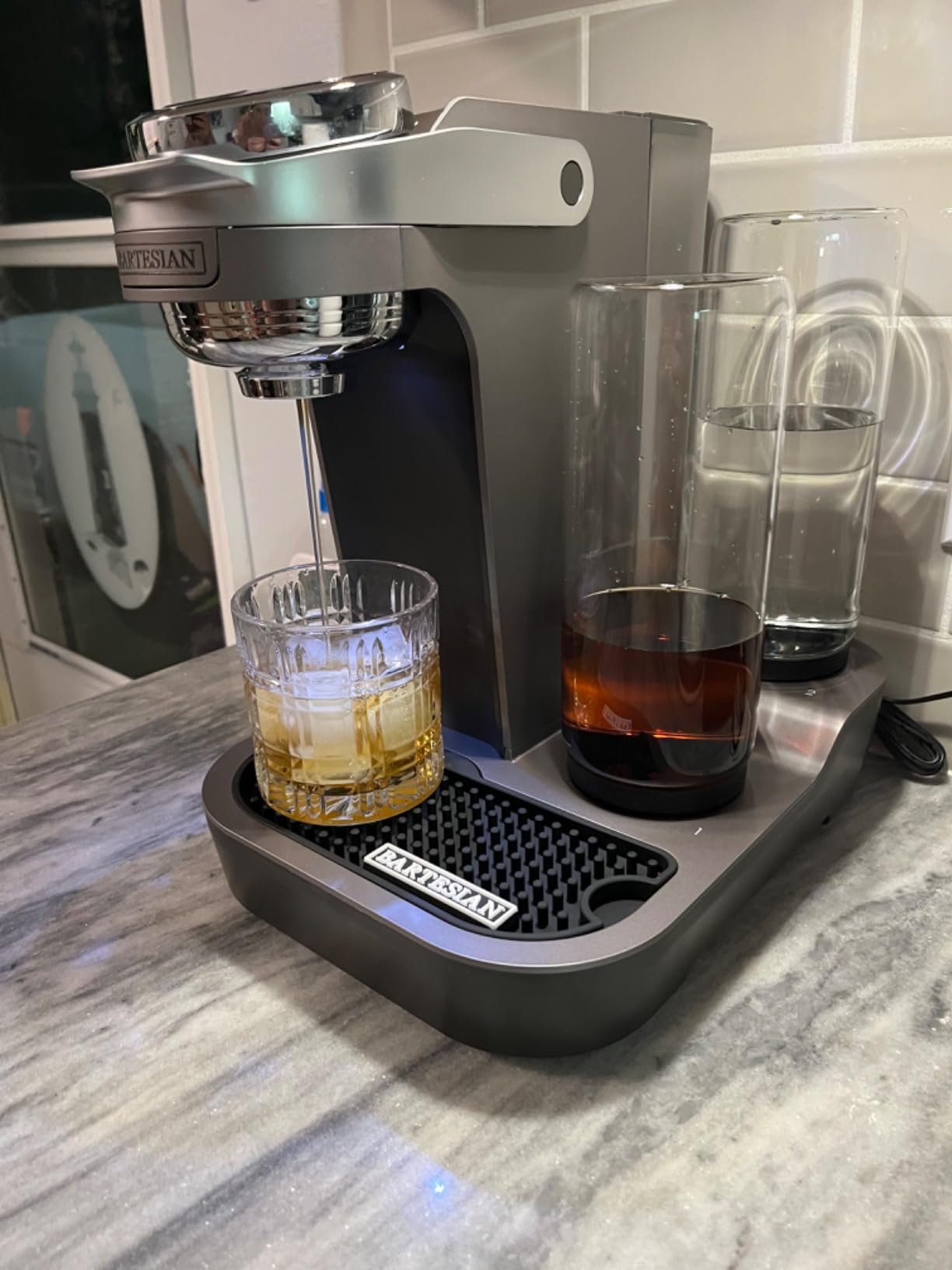 Bartesian Duet Cocktail Machine and Margarita Maker - Compact Home Bartender Mixologist Drink Mixer customer photo 2