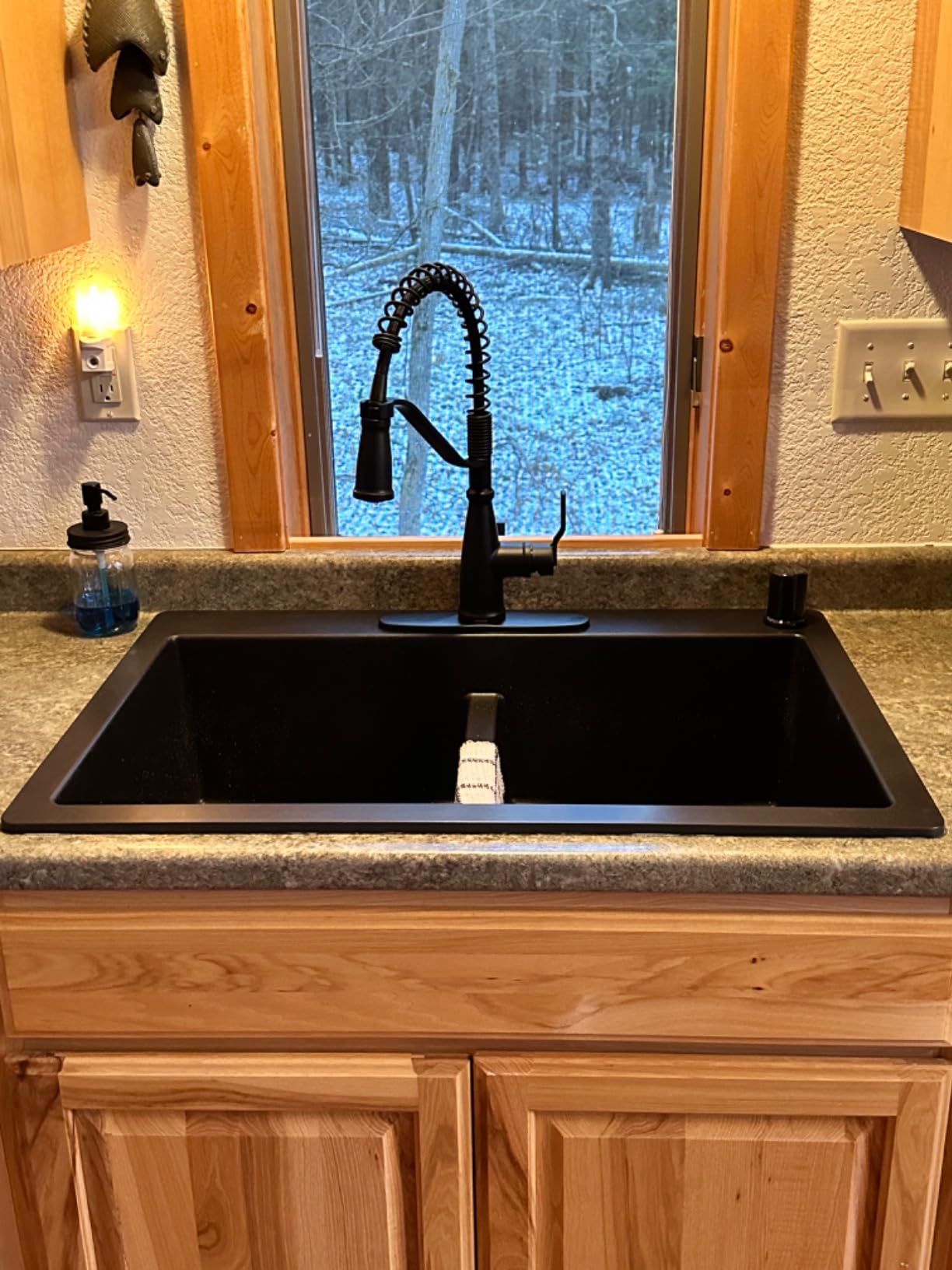 Moen Nolia Spot Resist Stainless One-Handle Pre-Rinse Spring Pulldown Kitchen Sink Faucet, 2 or 4-Hole Setup with Soap Dispenser, 87886SRS customer photo 2