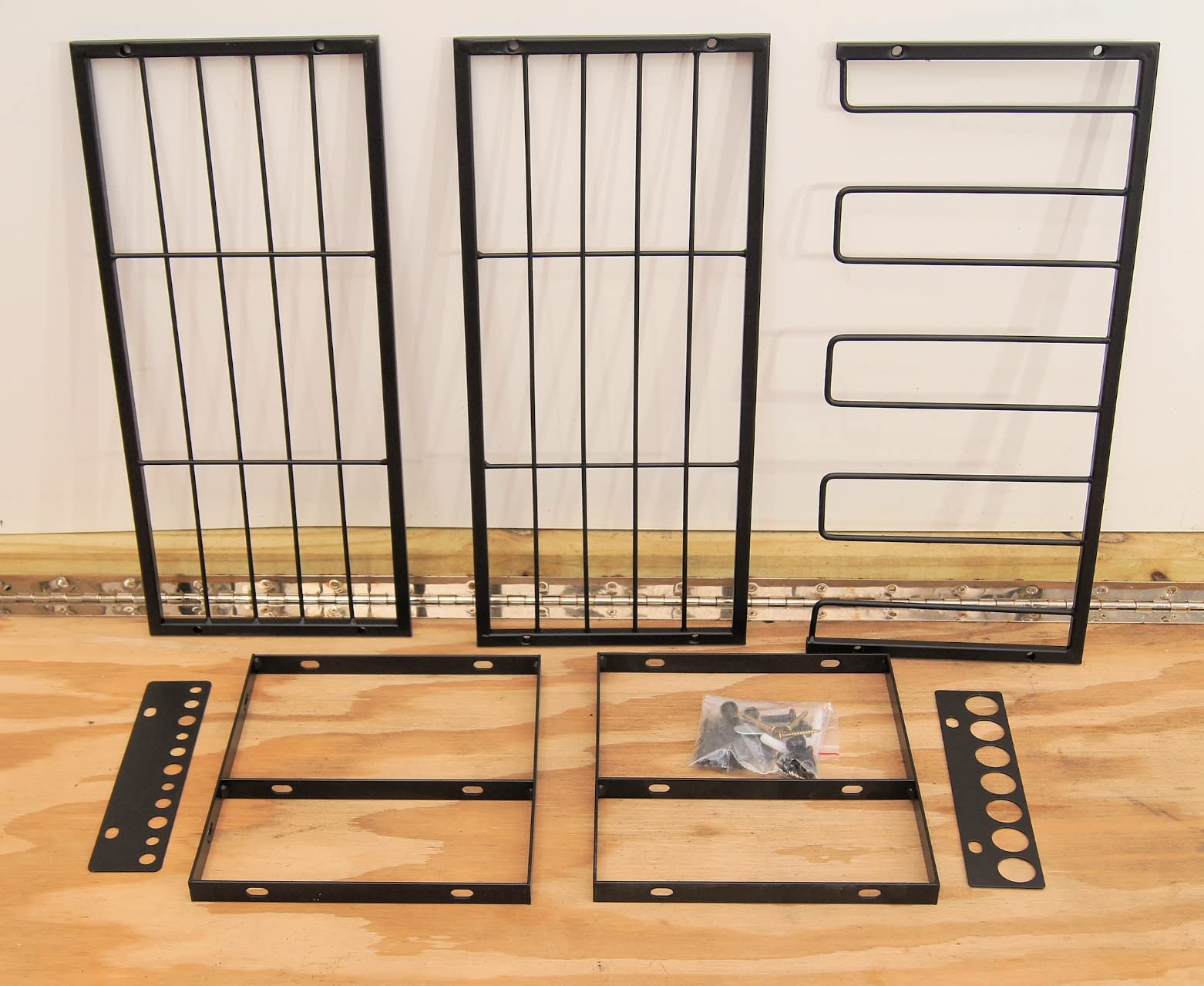SPACECARE Power Tool Organizer - 1 Pack 3 Layers Rack for 4 Drill Holders | Heavy Duty Tool Shelf Durable Wall Mount Tool Storage Rack for Work Shop, Garage Organization, 150Lbs Load Capacity, Black customer photo 2