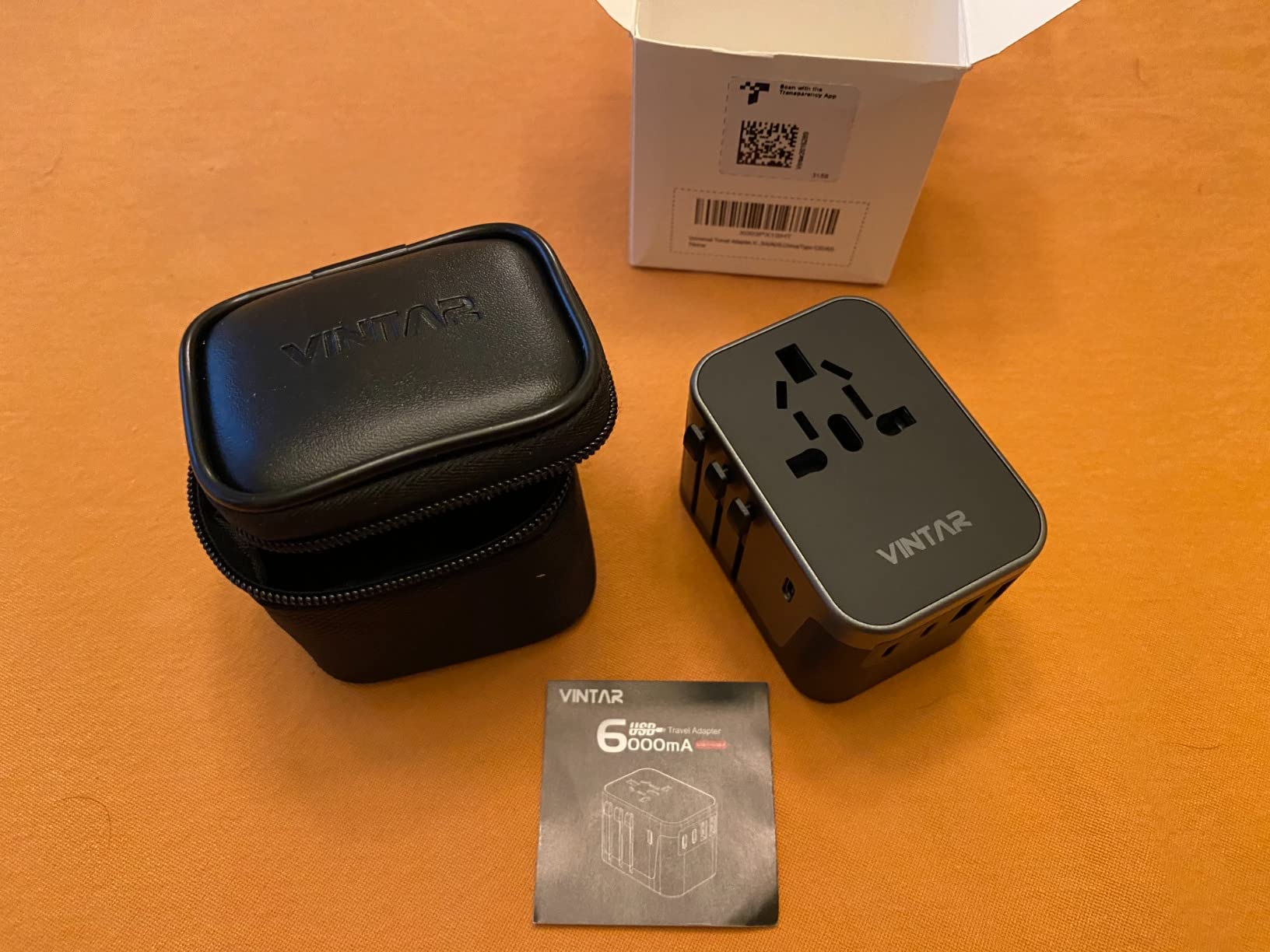 VINTAR Universal Travel Adapter 30W, International Power Adapter | 3 USB C 2 USB A Ports, All-in-One Travel Essentials Plug Adapter, Worldwide Outlet Converter for EU UK US AU(Type C/G/A/I) customer photo 1
