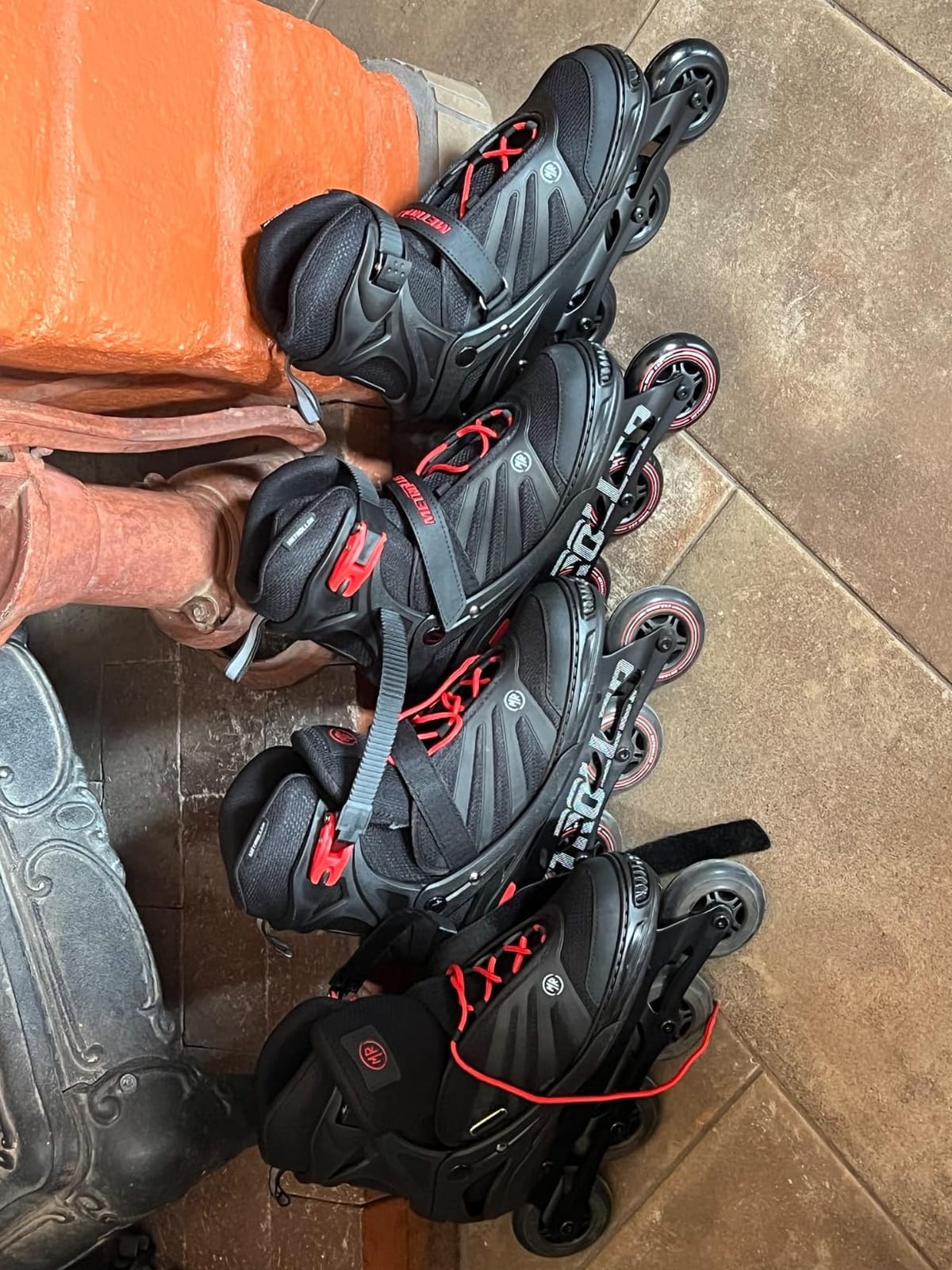 METROLLER Women Inline Skates Men Skates for Adult Female Male Adjustable Inline Skates for Teens Boys customer photo 2