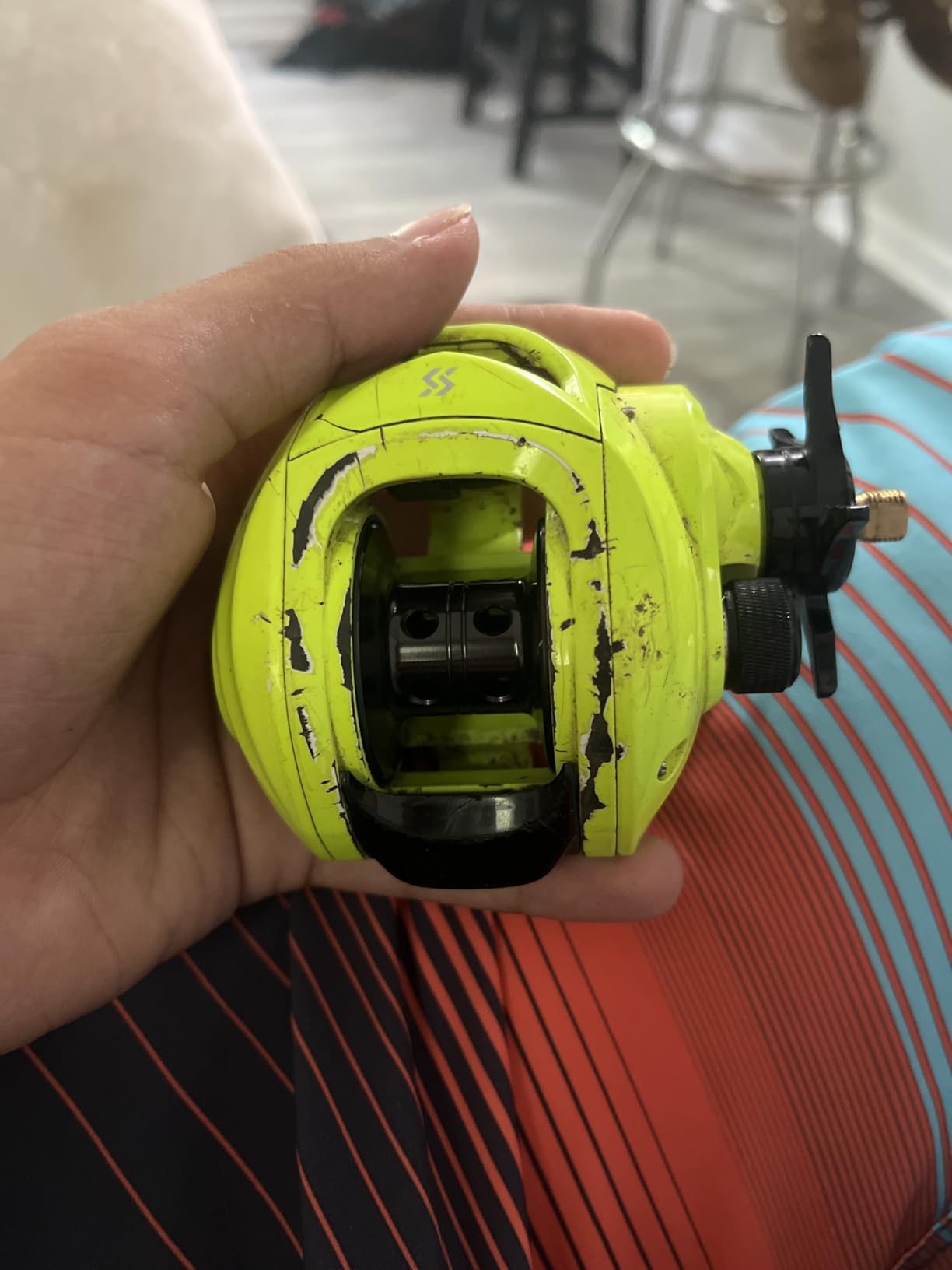 Sougayilang Baitcaster Combo, IM7 Graphite 2Pc Blank Rods,M/MH Power,EVA Handle & Stainless Steel Guides,7.1:1 Gear Ratio, 18LB Drag for Bass, Walleye, Pike customer photo 1