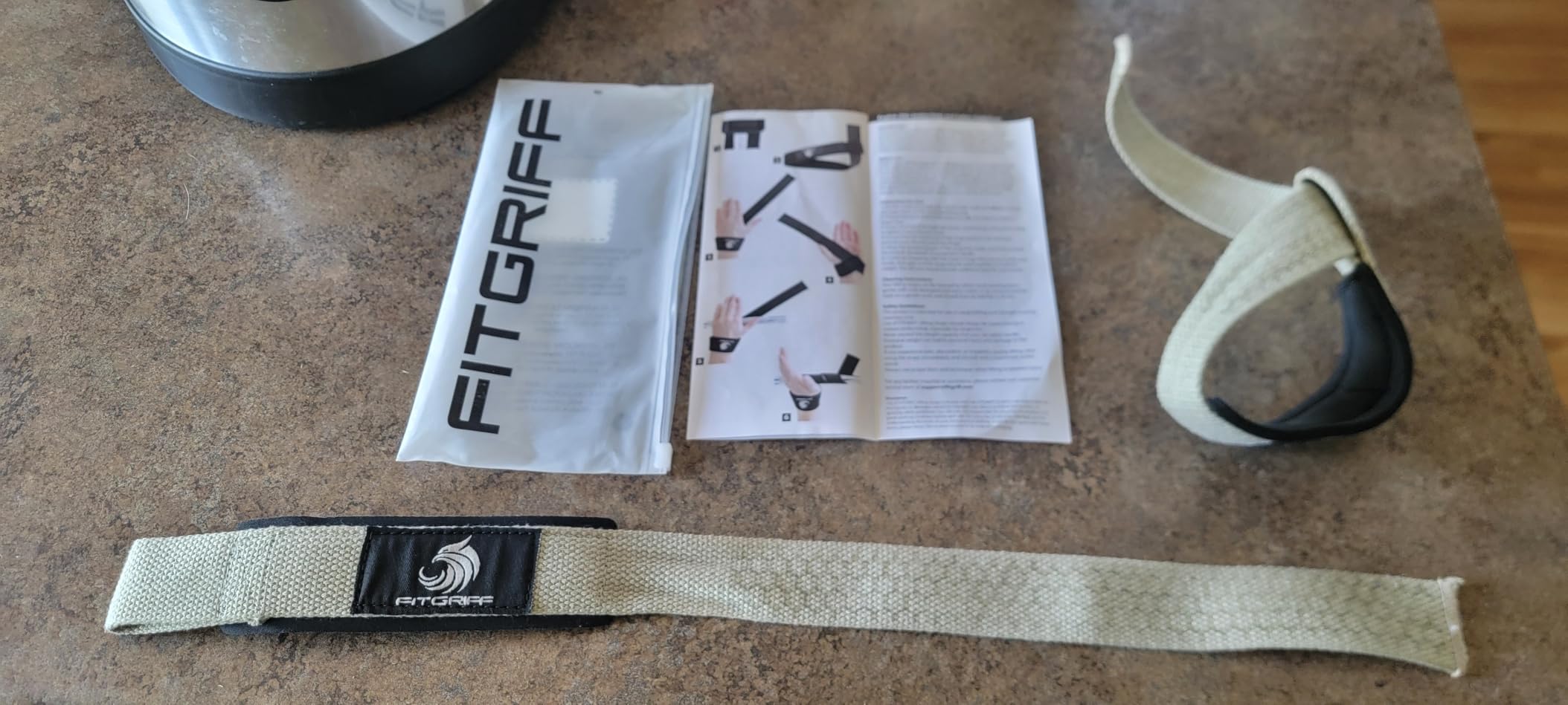 Fitgriff Lifting Wrist Straps for Weightlifting, Gym, Deadlift, Workout (Made of Premium Cotton & Padded) - Men & Women customer photo 2