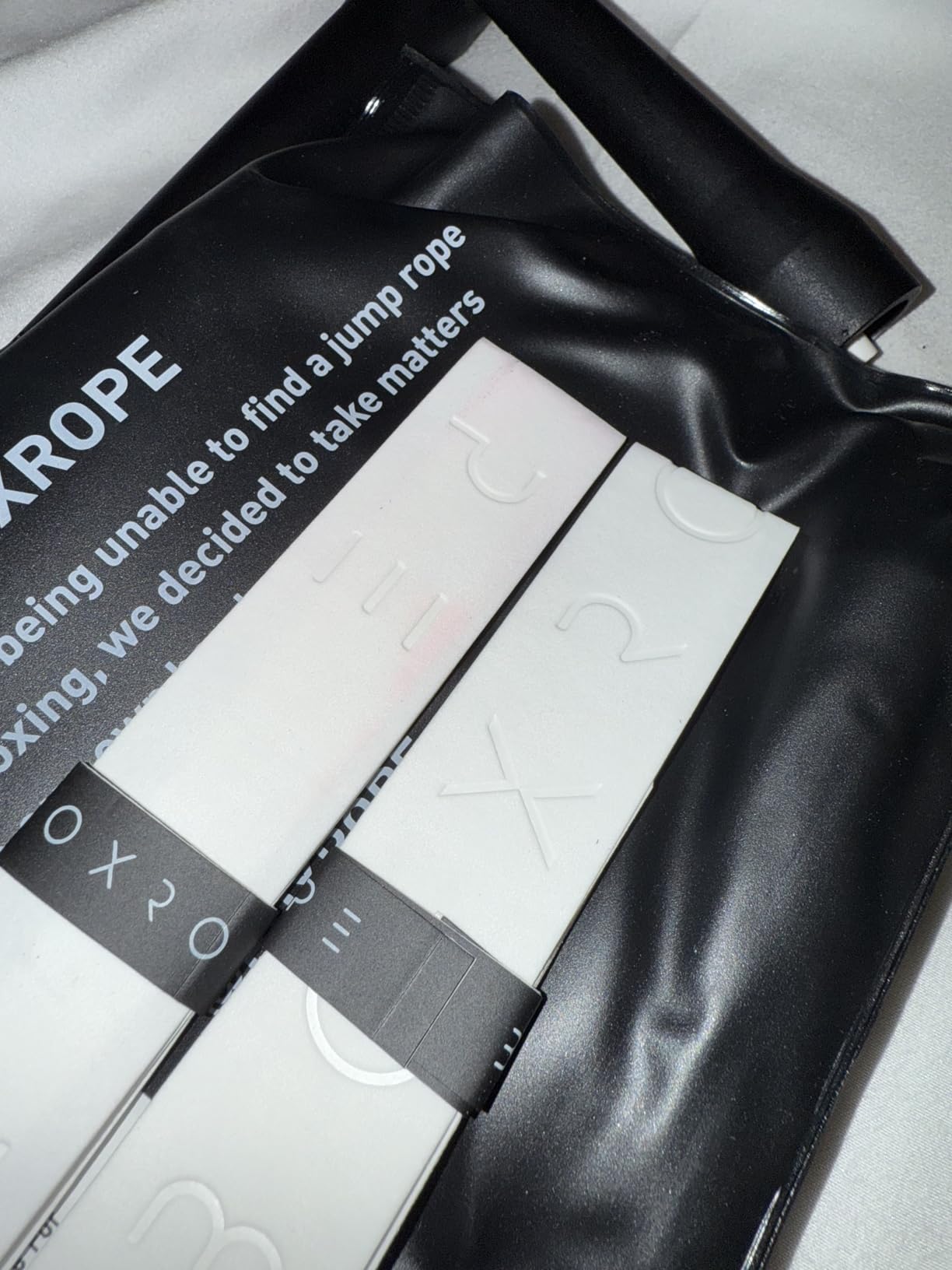 BOXROPE, A Jump Rope Made For Boxing, Tangle-Free, 15% Heavier Than A Normal PVC Rope customer photo 1